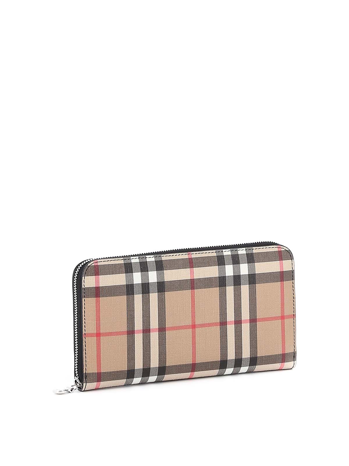 NWT BURBERRY BURBERRY LILA VINTAGE CHECK BIFOLD WALLET