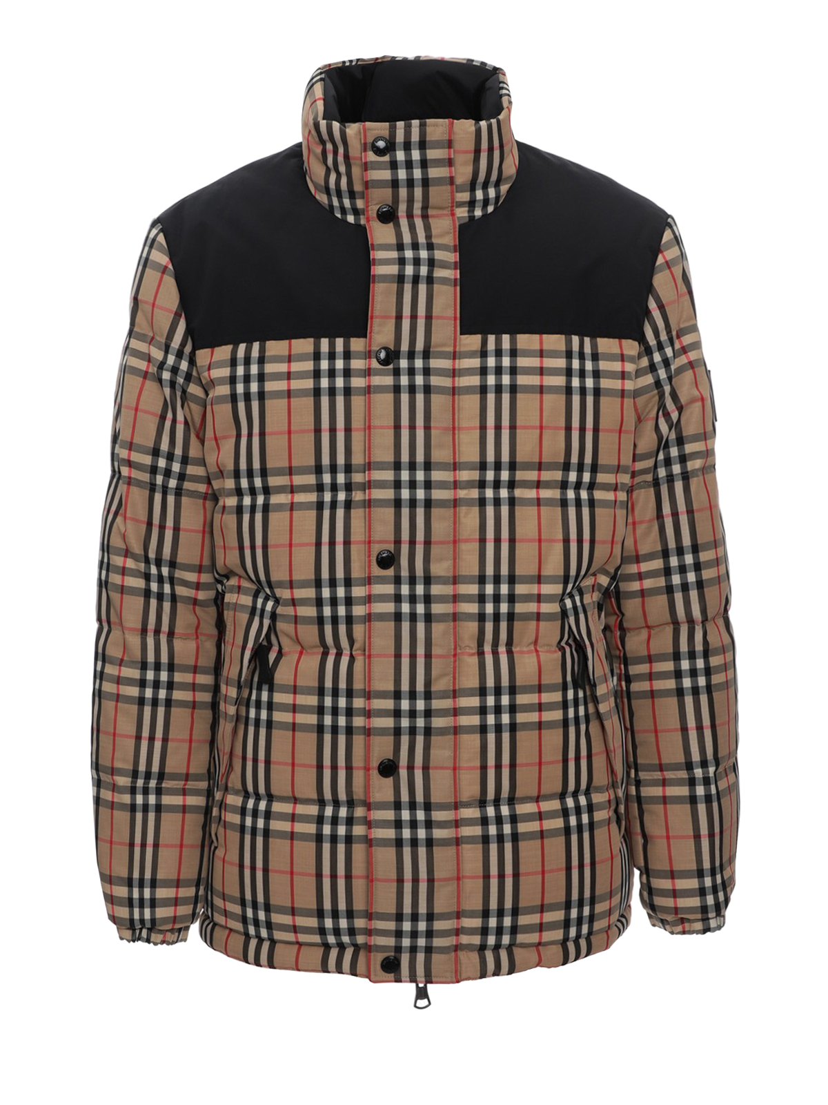 Padded coats Burberry - Vintage check motif reversible puffer jacket -  8018862