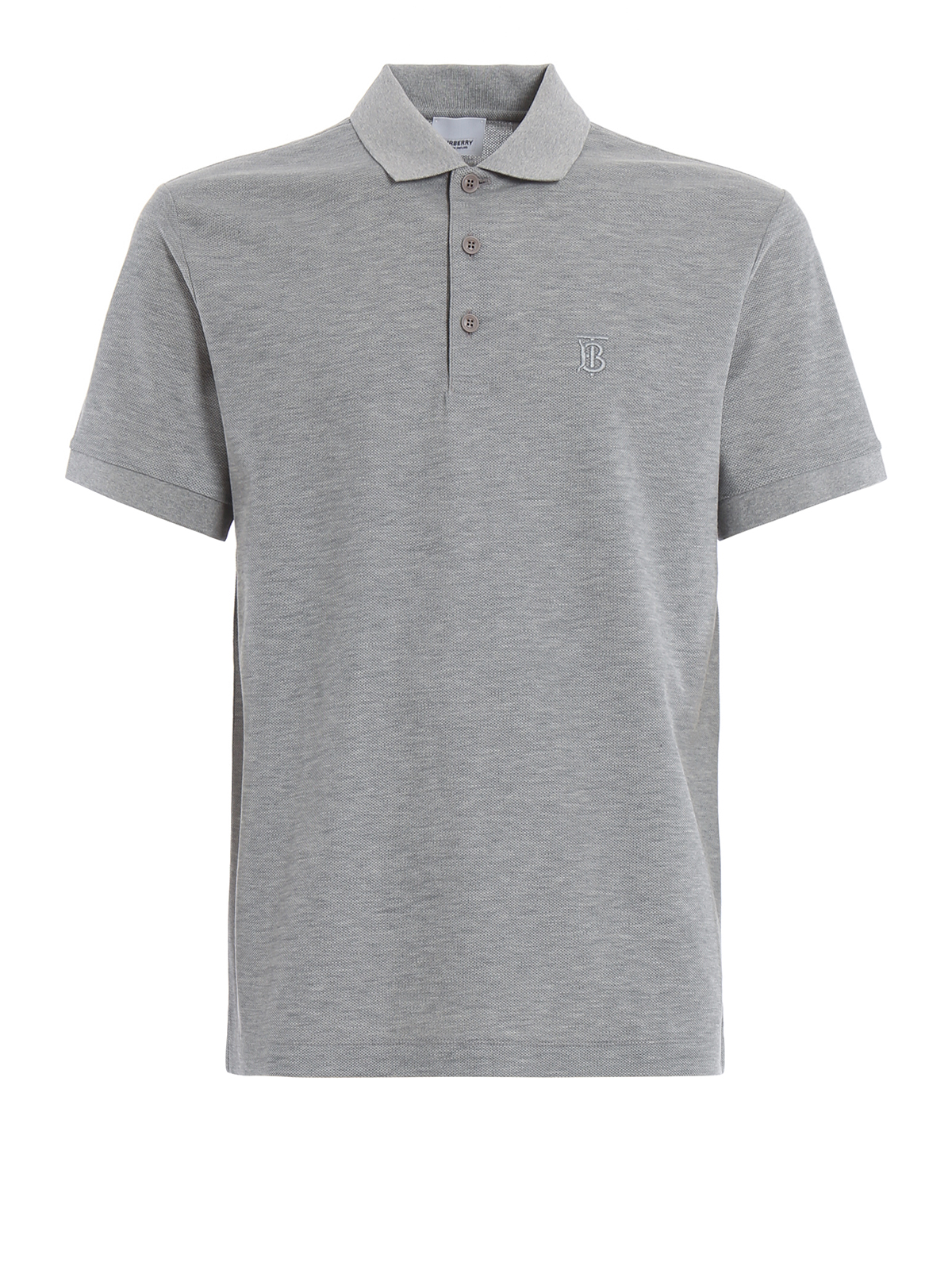 Polo shirts Burberry - Eddie grey polo shirt - 8014006 | iKRIX.com