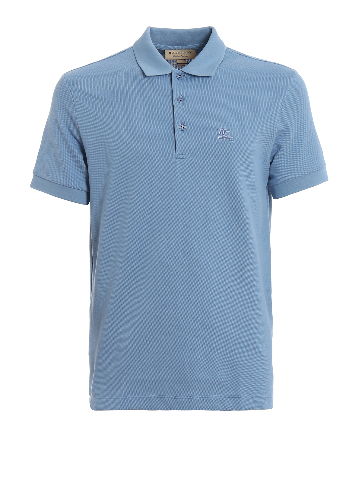 Polo shirts Burberry - Hartford classic pale blue polo shirt - 8003123