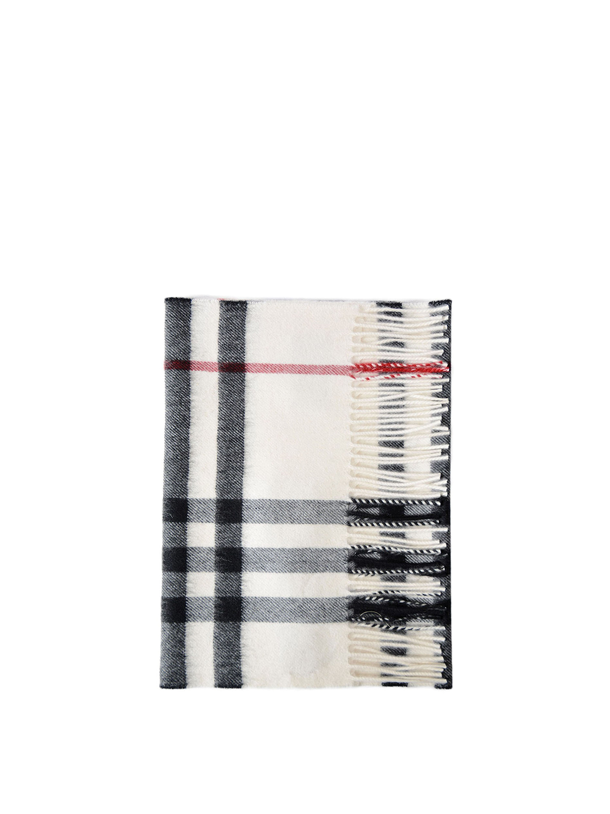 Burberry - Tartan cashmere scarf - scarves - 4058352
