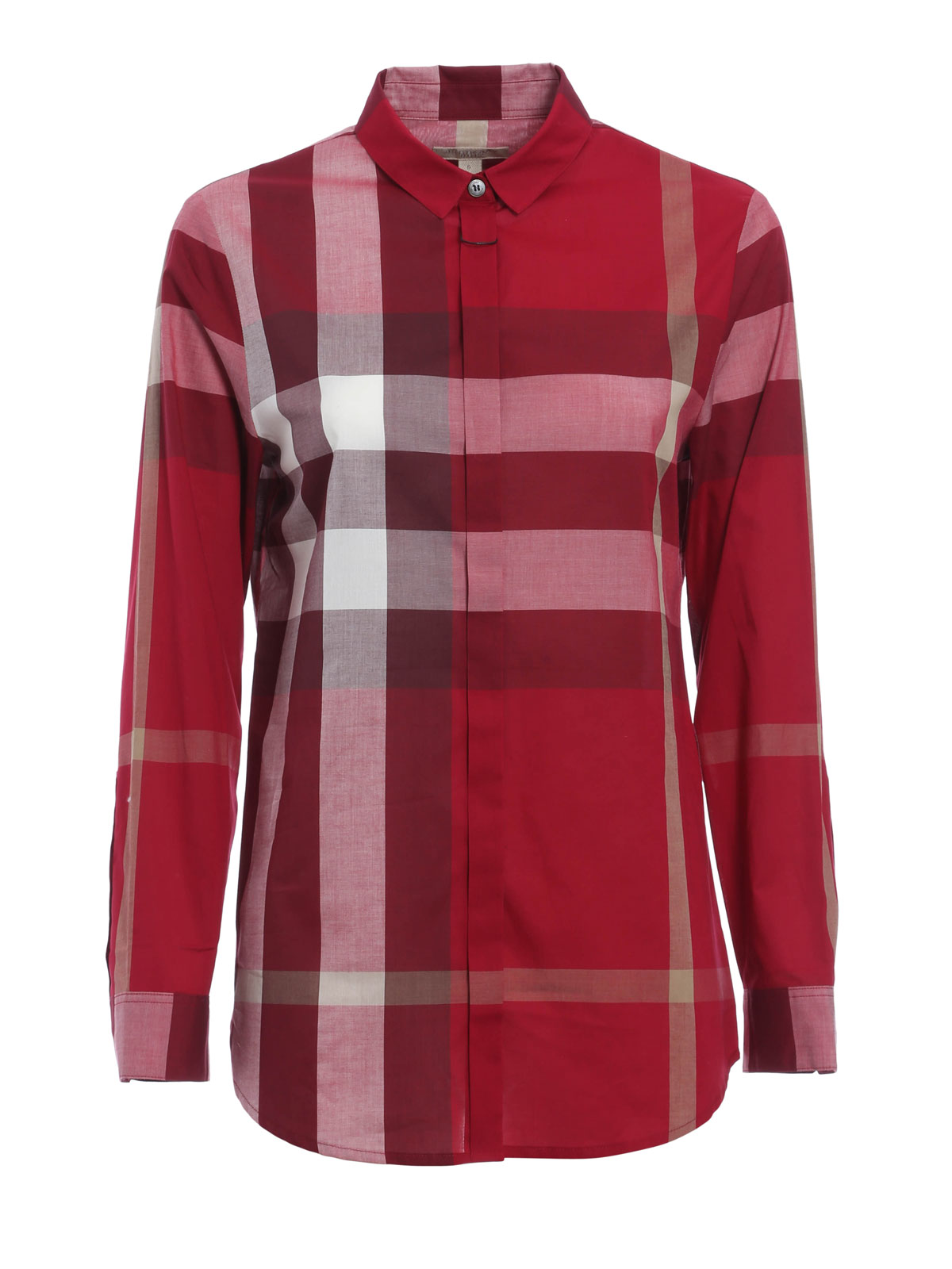Camisas Burberry - Camisa Roja Para Mujer - 3990039 | iKRIX tienda online