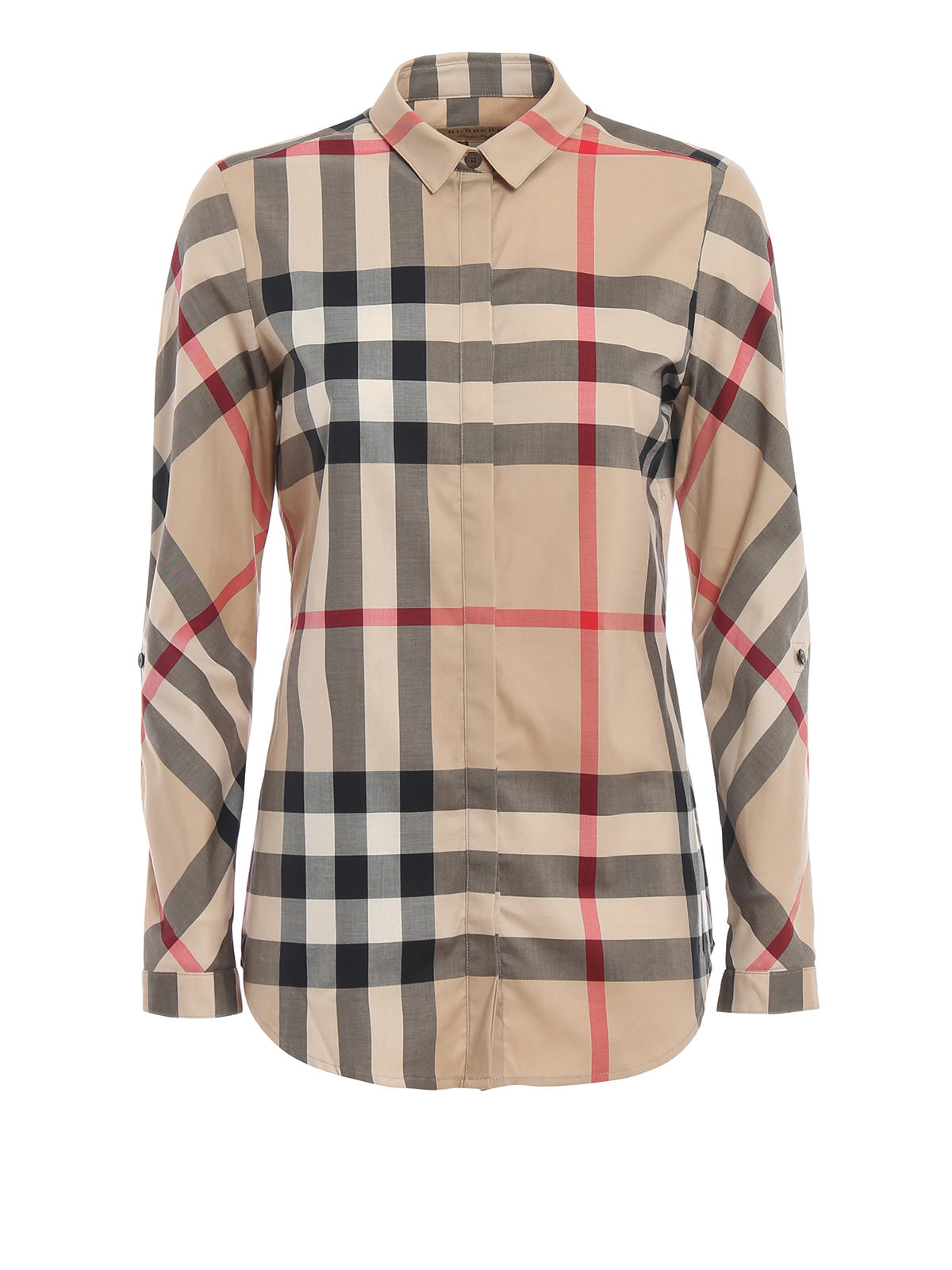 bewonderen schudden Blind Shirts Burberry - Three-quarter sleeve cotton shirt - 3918091 | iKRIX.com