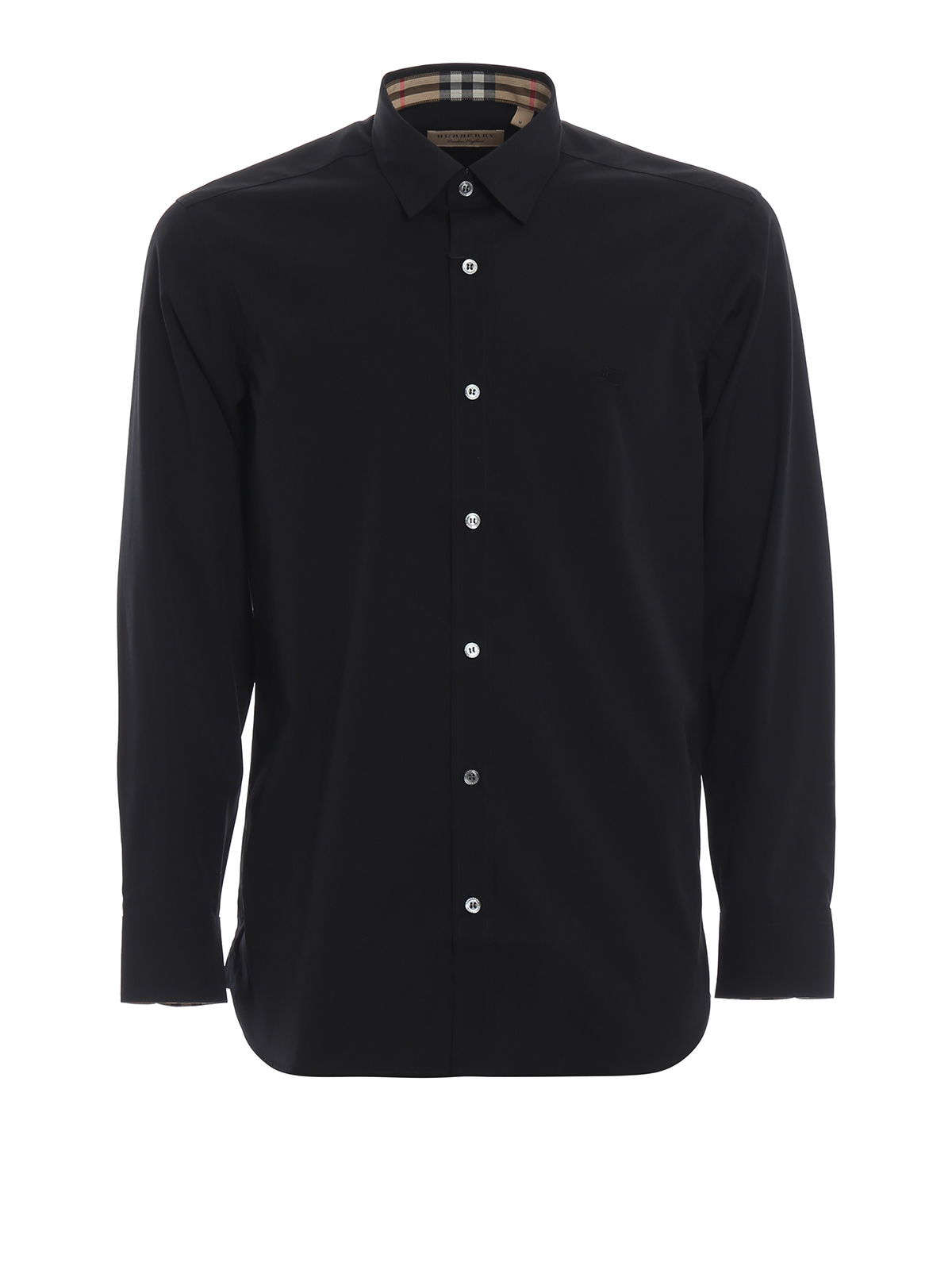 Shirts Burberry - William black poplin shirt - 8003074 