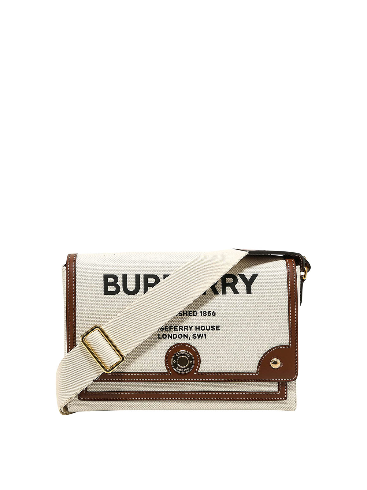 Shoulder bags Burberry Canvas shoulder bag with logo 8030249