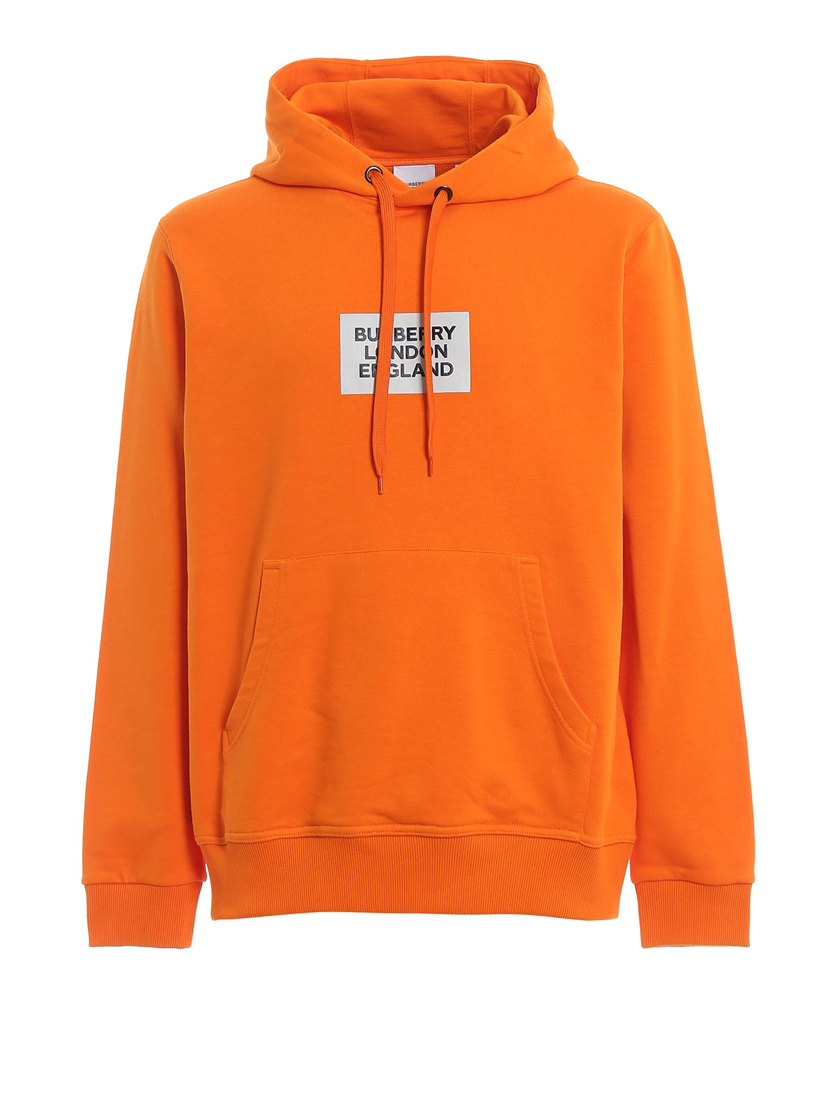 Burberry - Bright orange Farrows hoodie 