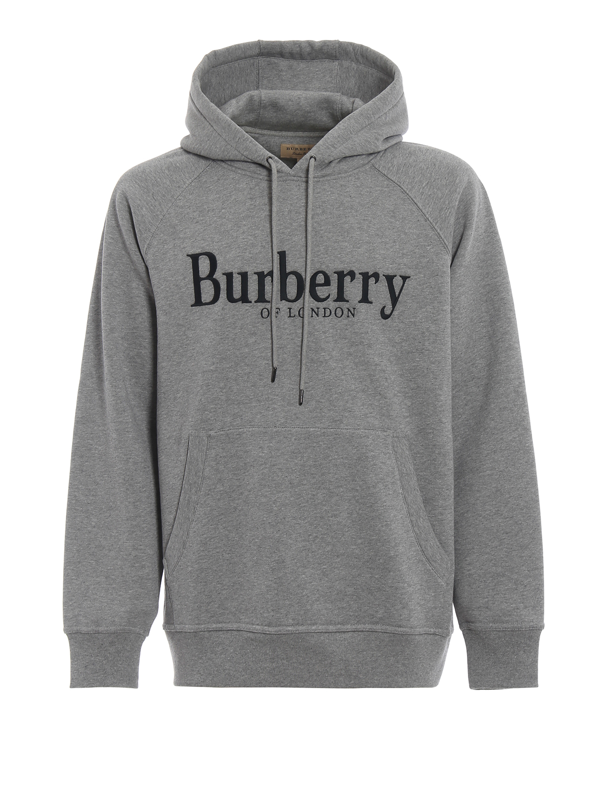 grey burberry hoodie