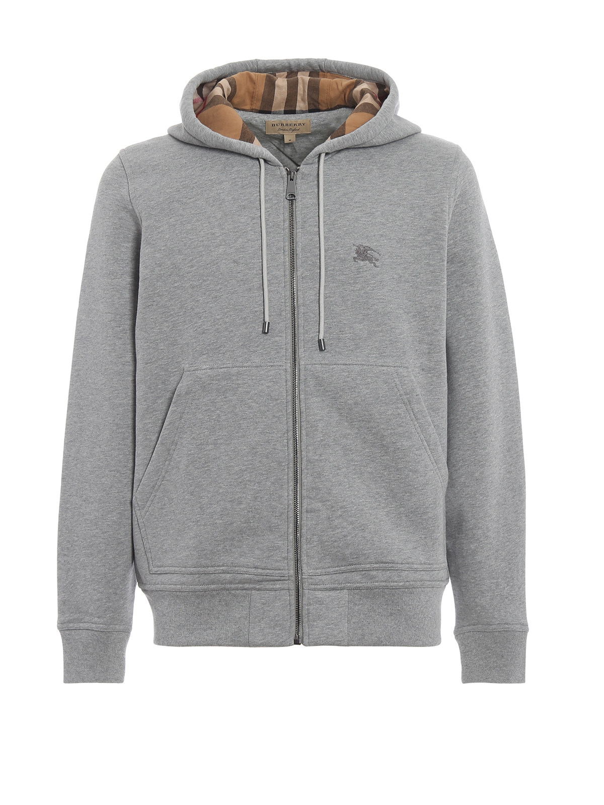 Burberry - Fordson melange grey hoodie 