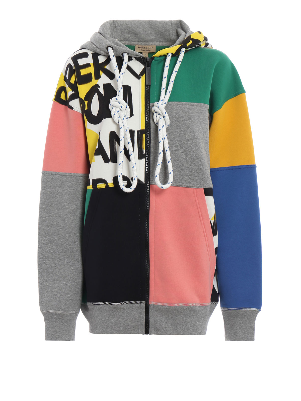 burberry patchwork sweater