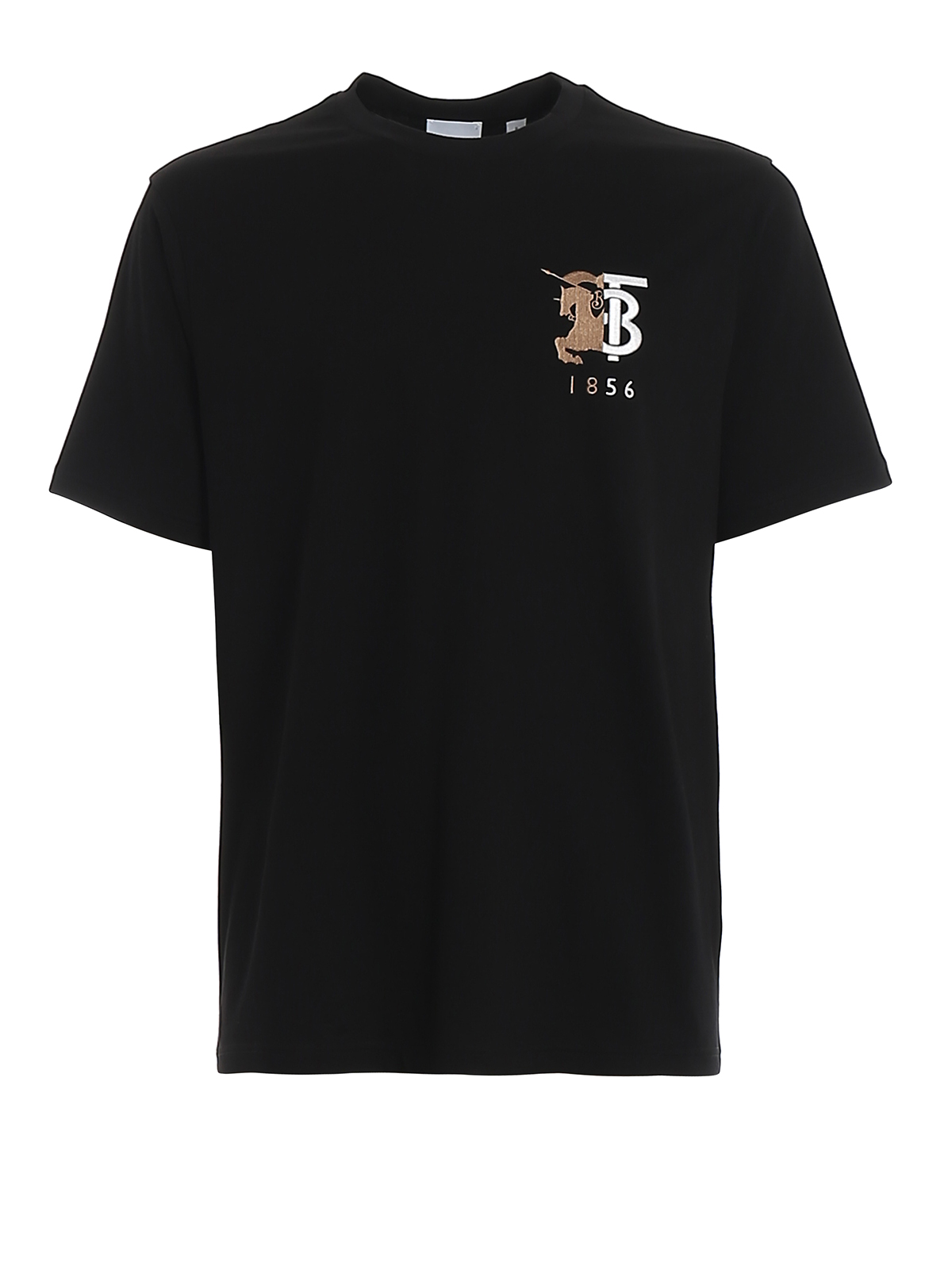 BURBERRY TB logo embroidered jersey T-shirt