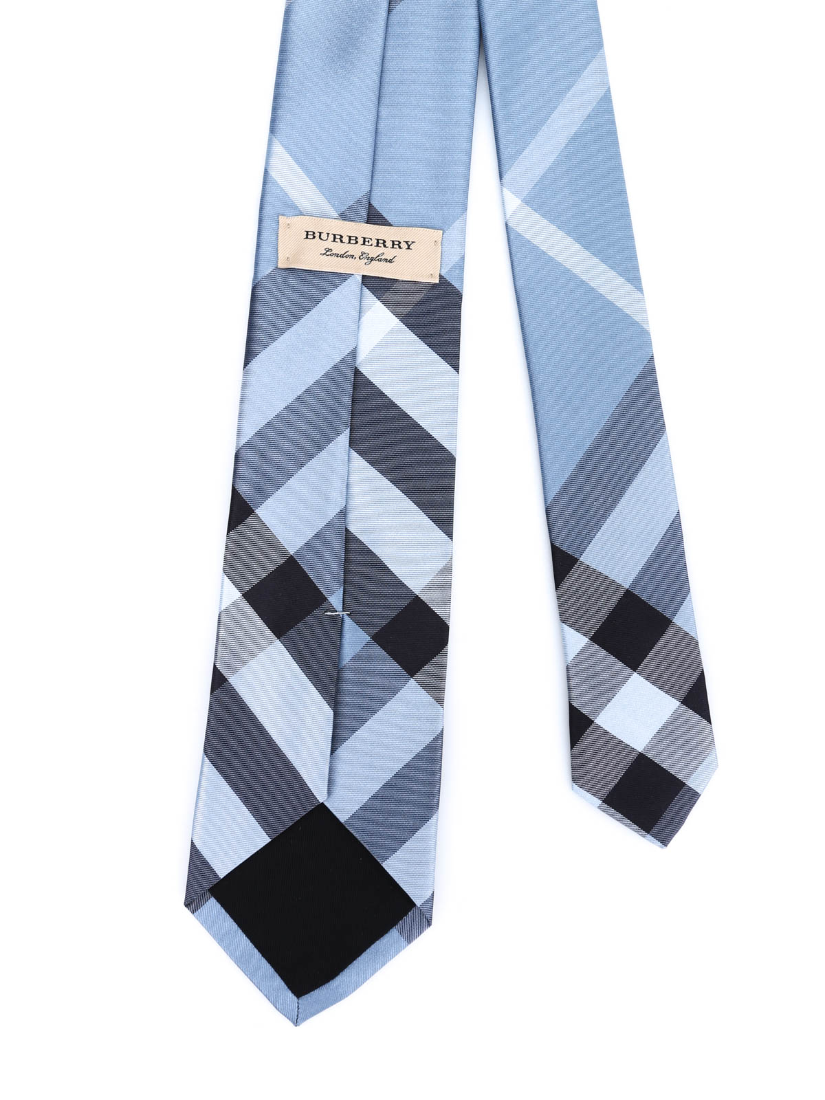 burberry check tie