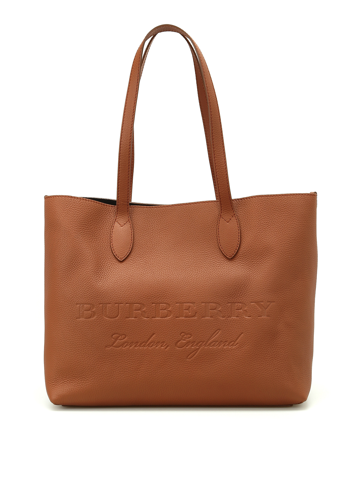 Burberry - Remington brown leather large tote - totes bags - 4060092