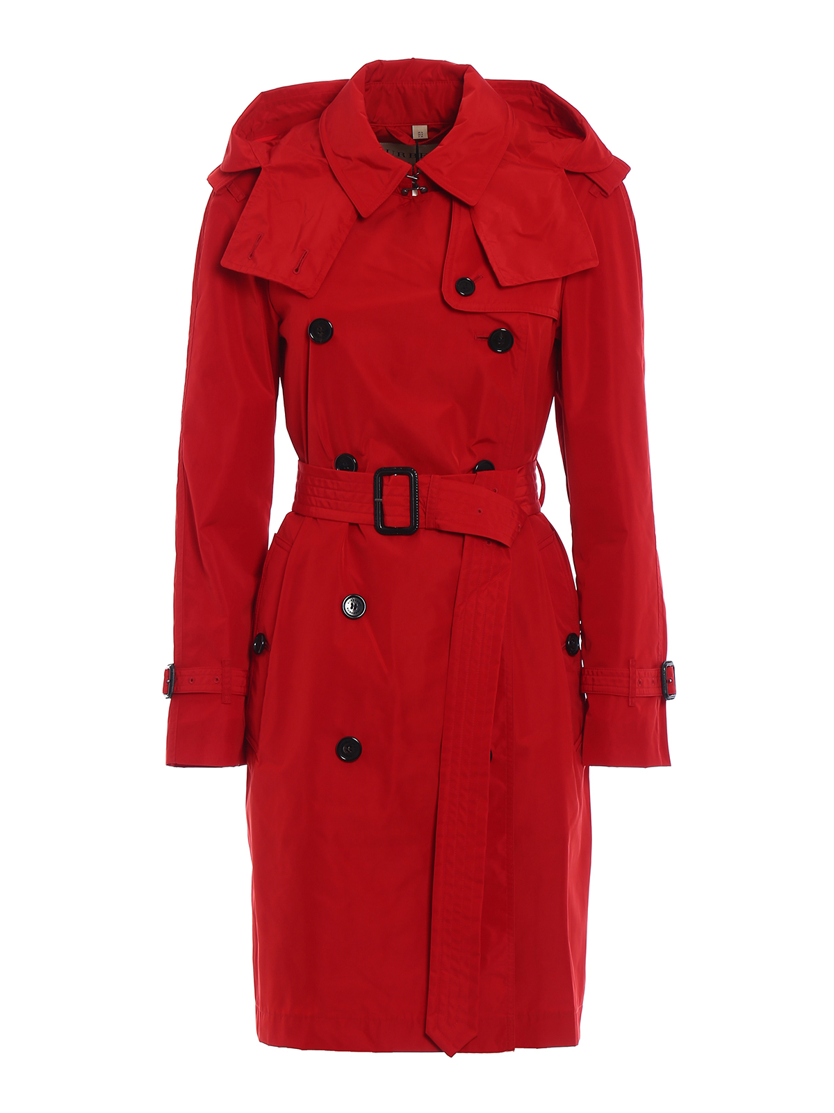 Trench coats Burberry - Amberford red taffeta trench coat - 4062462