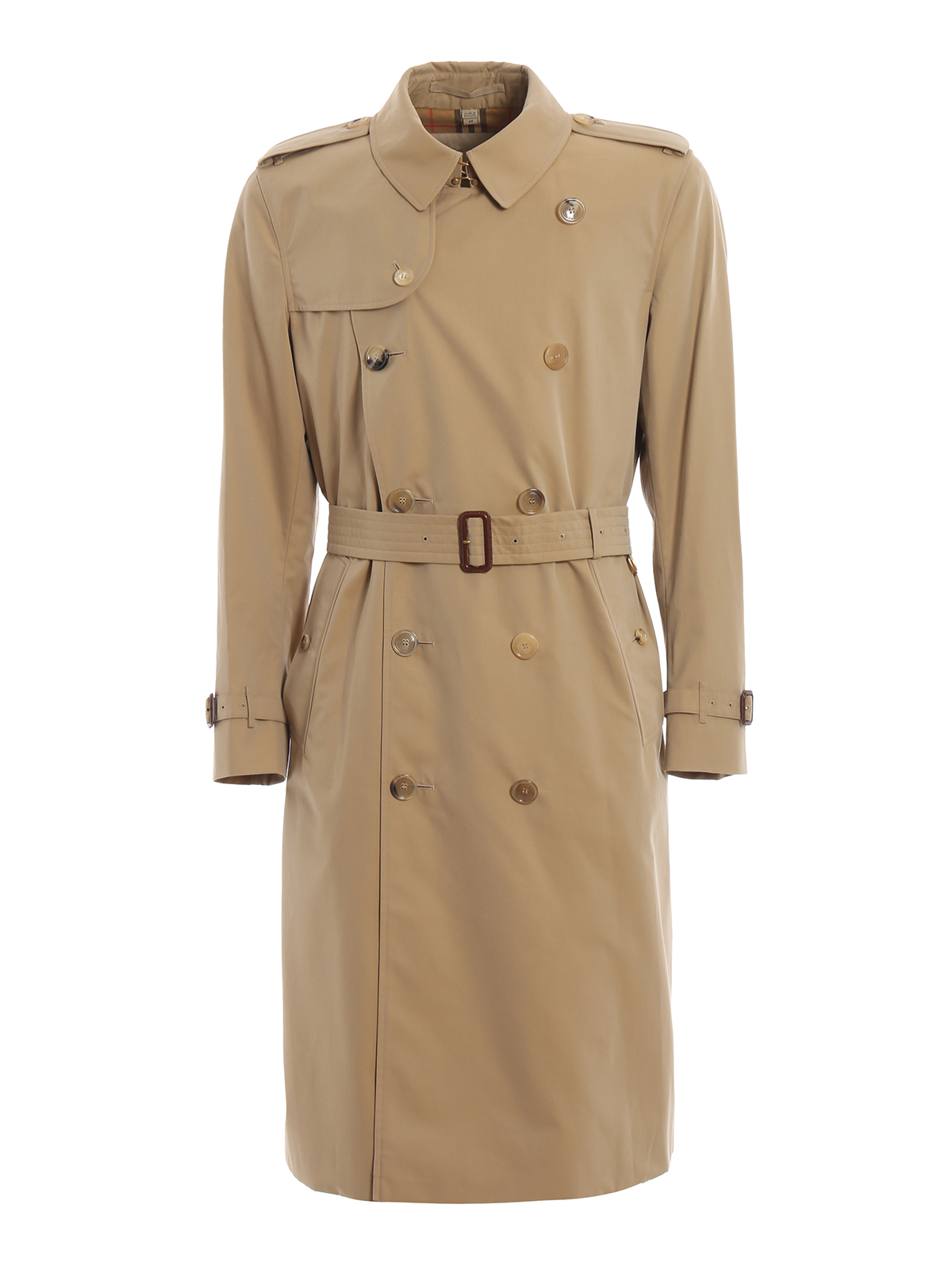 Burberry - The Kensington long gabardine trench coat - trench coats ...