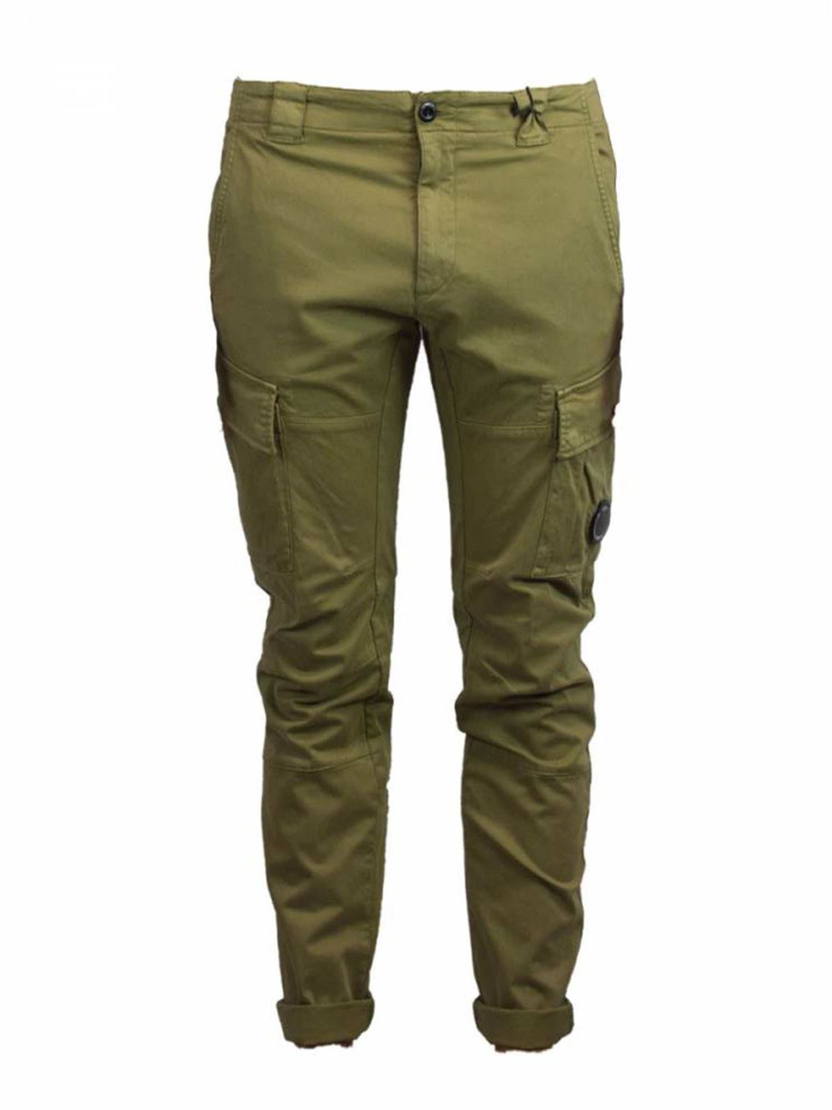 cp company cargo pants khaki