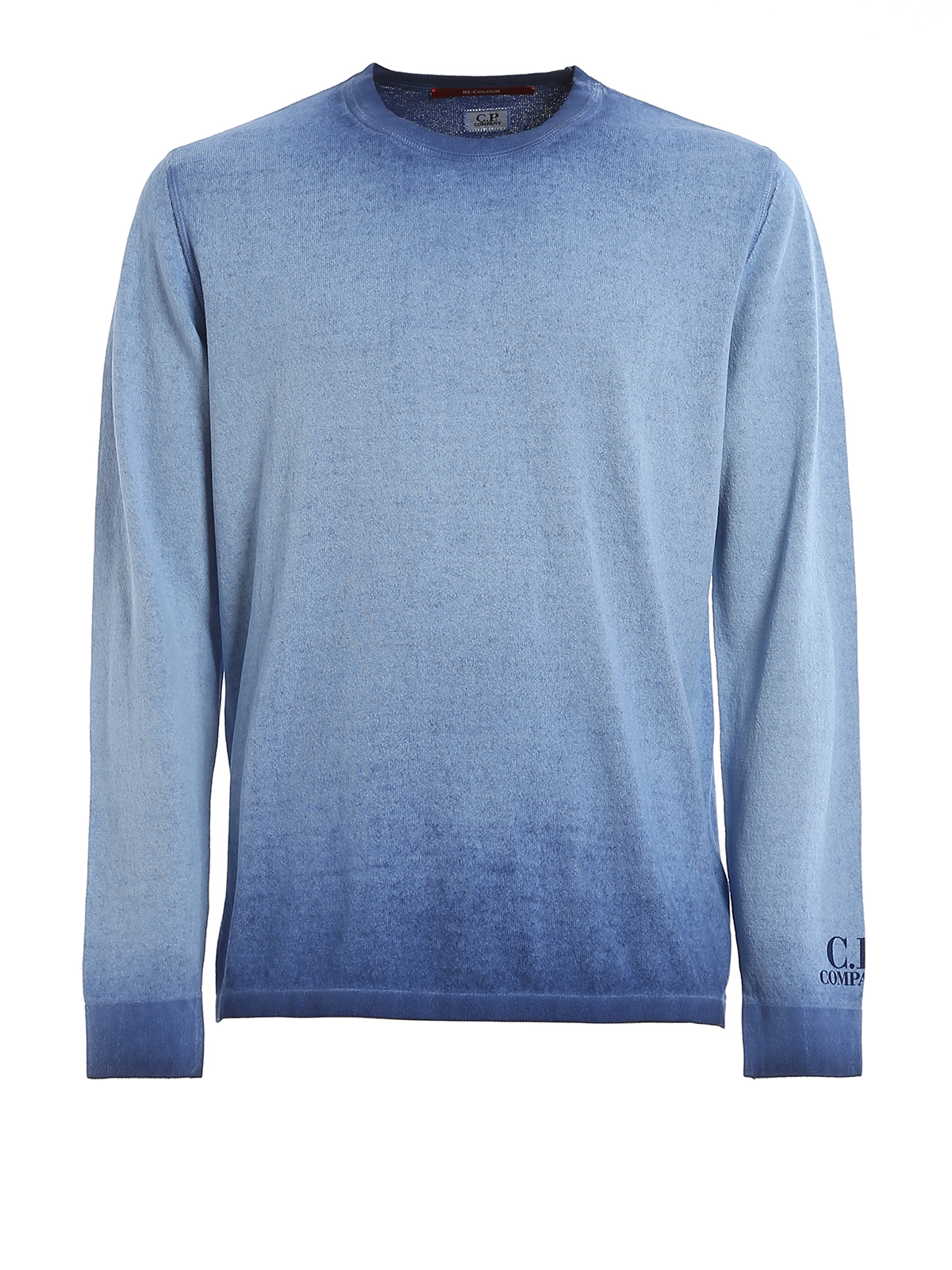 cp company blue sweatshirt