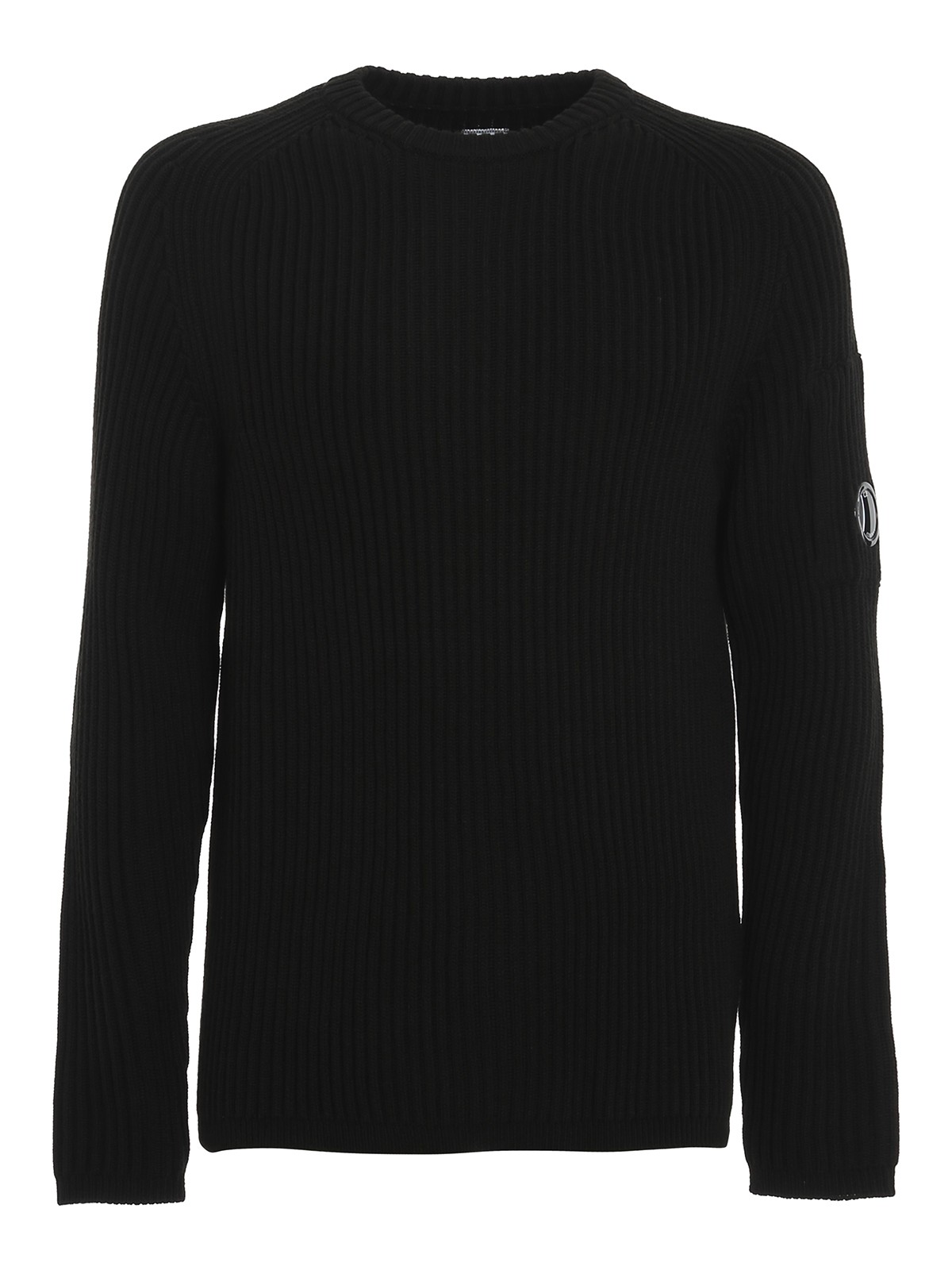 Crew necks C.P. Company - Ribbed crewneck sweater - 09CMKN221A005292A999