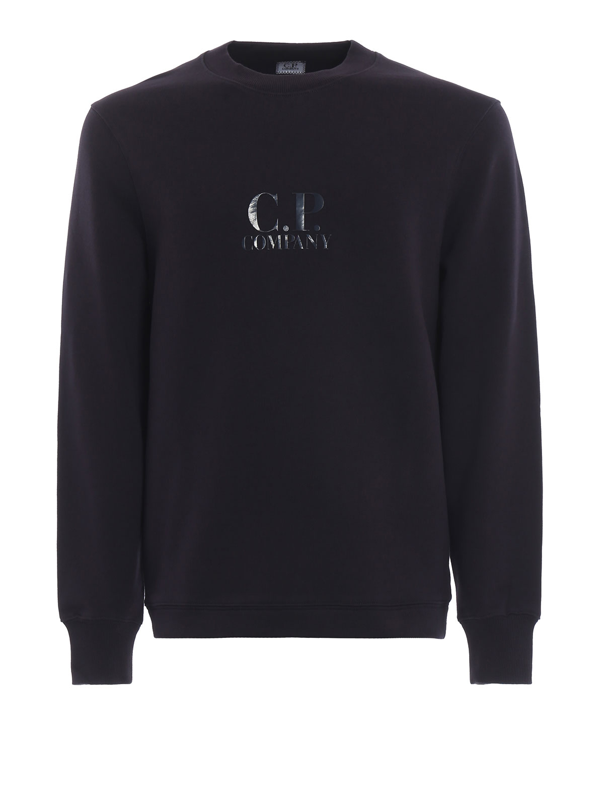 cp company rubberised logo sweatshirt