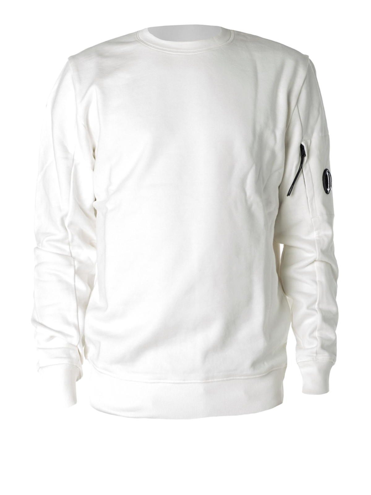 natuurlijk Planeet Oriënteren Sweatshirts & Sweaters C.P. Company - White garment dyed lens sweatshirt -  MSS082A005086W103