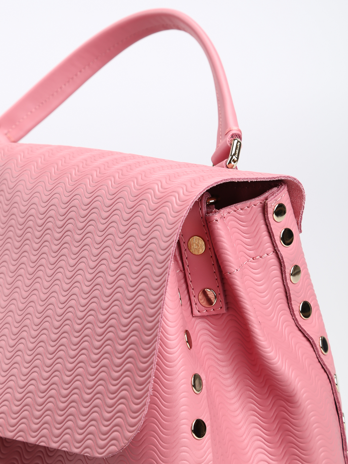 Totes bags Zanellato - Cachemere Blandine Postina pink small bag 