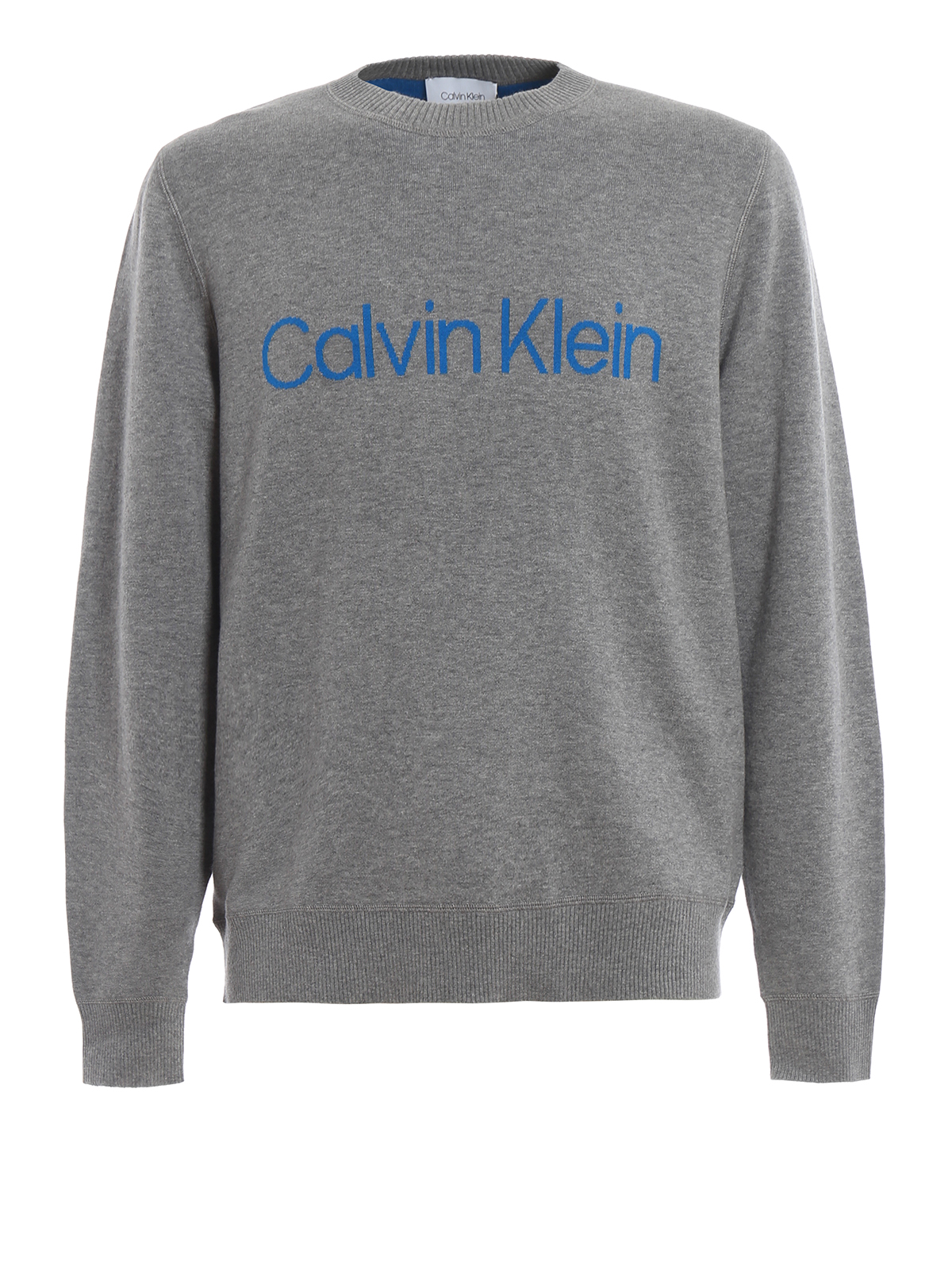 Plantación Persona responsable fe Suéteres con cuello pico Calvin Klein - Suéter Cuello Redondo - Gris -  K10K102997092