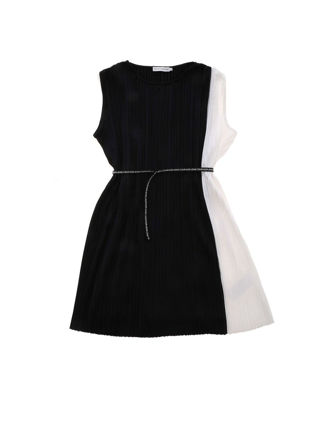 Dresses Calvin Klein - Pleated colorblock dress - IG0IG00533BAE