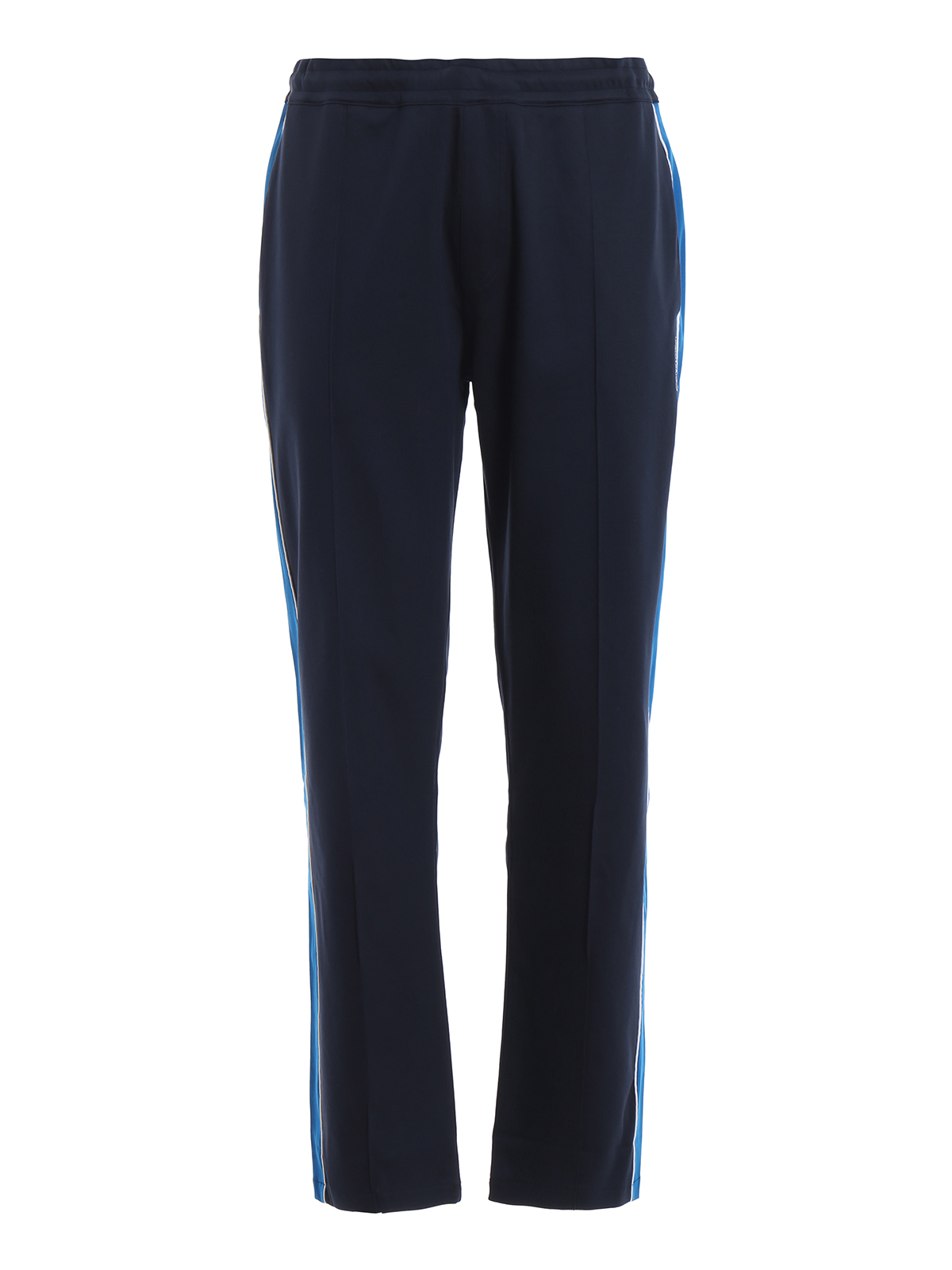 Calvin Klein - Pure cotton tracksuit bottoms with side bands ...