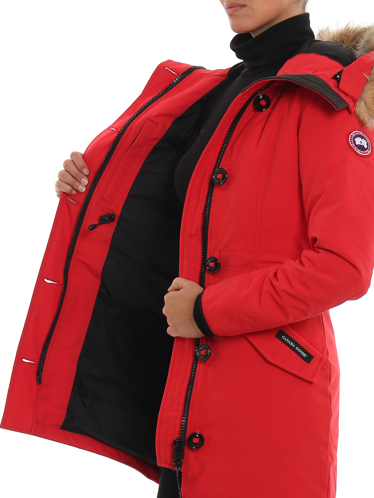 Canada Goose Rossclair Women's Parka Red 2580L-11| Buy Online At ...