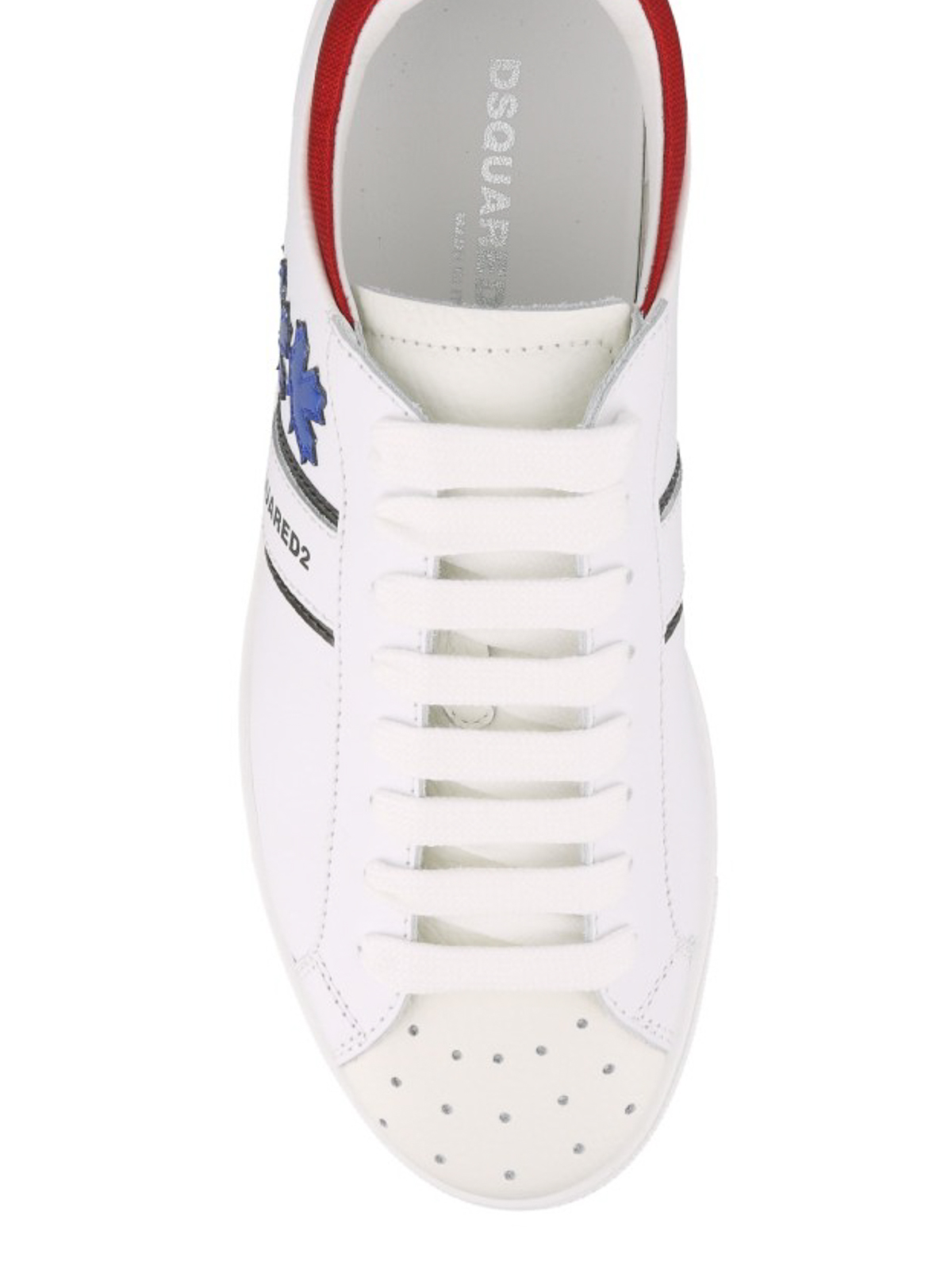 Dsquared2 - Canadian Team leather low 