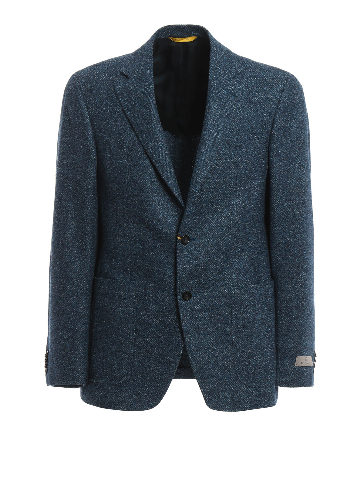 Blazers Canali - Wool blend unstructured blazer - CF0084040125275