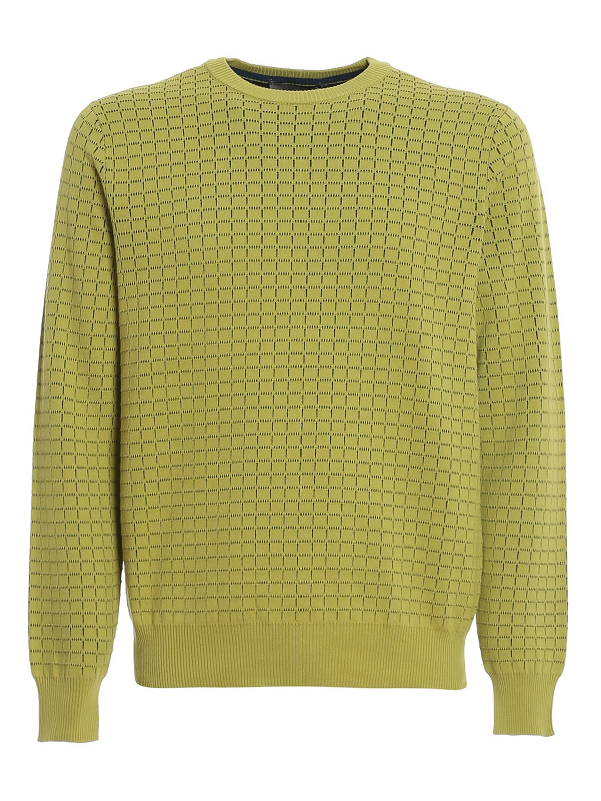 cotton blend crewneck