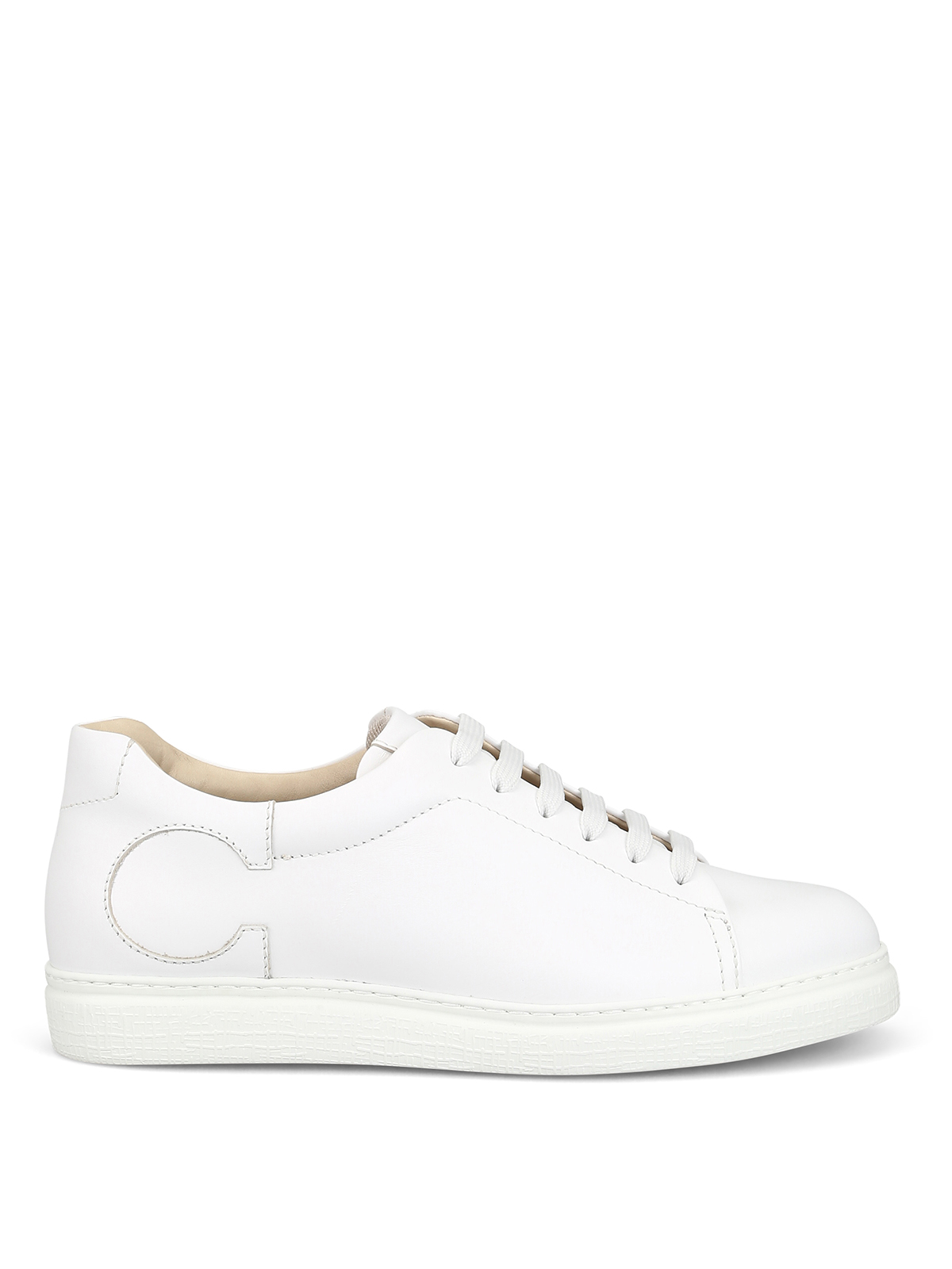 Trainers Canali - Side logo leather sneakers - 191202RA00314001