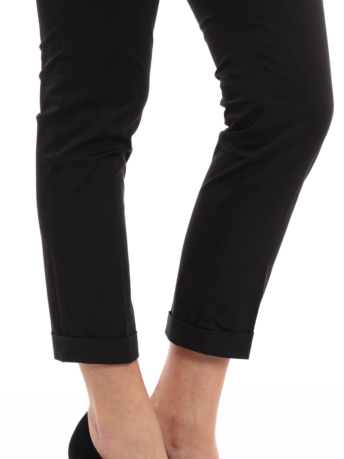 Pantalones capri Fay - Capri Negros Para Mujer - NTW8632530TGUPB999