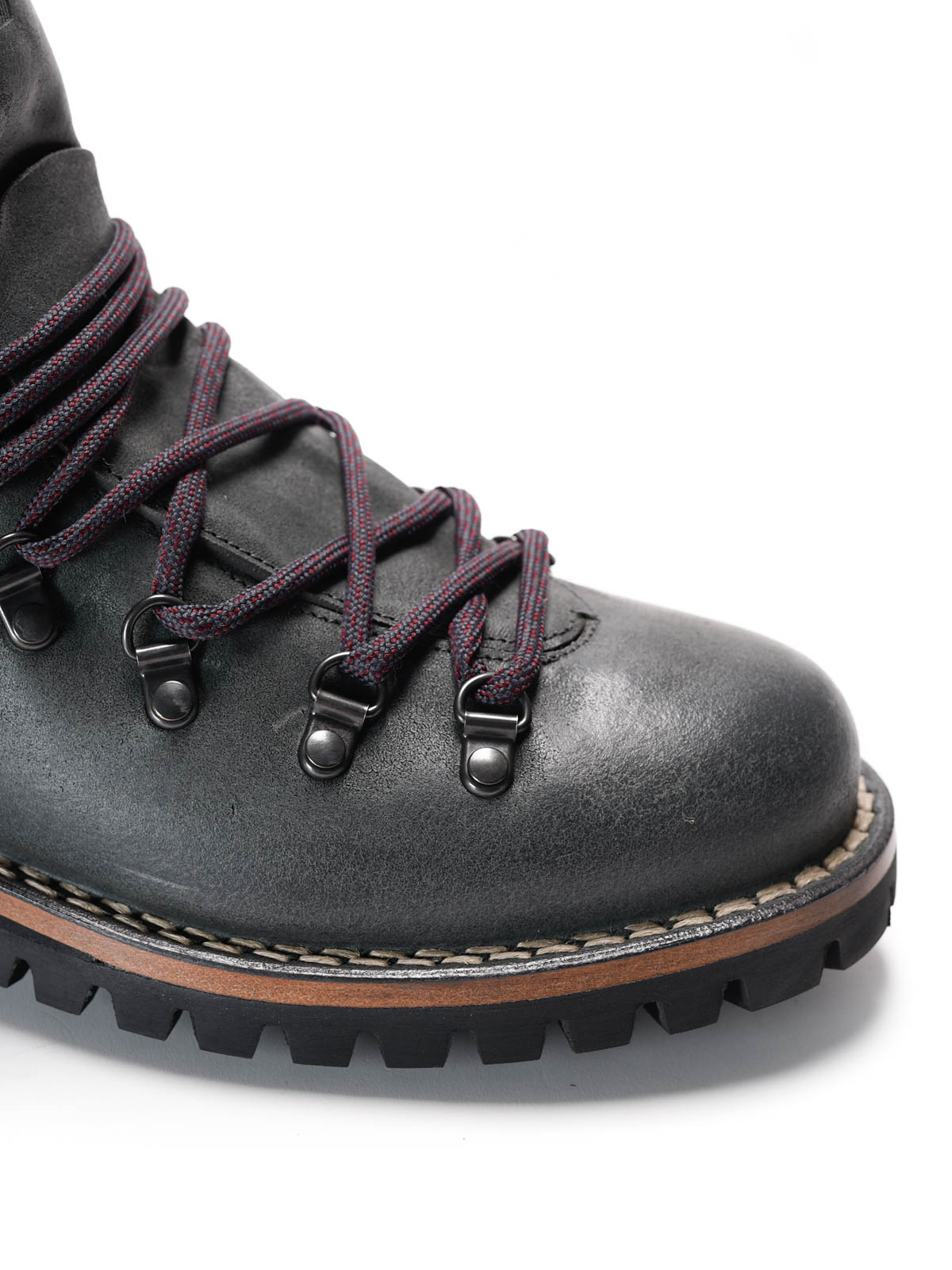 Car Shoe - Leather hiking boots - ankle 