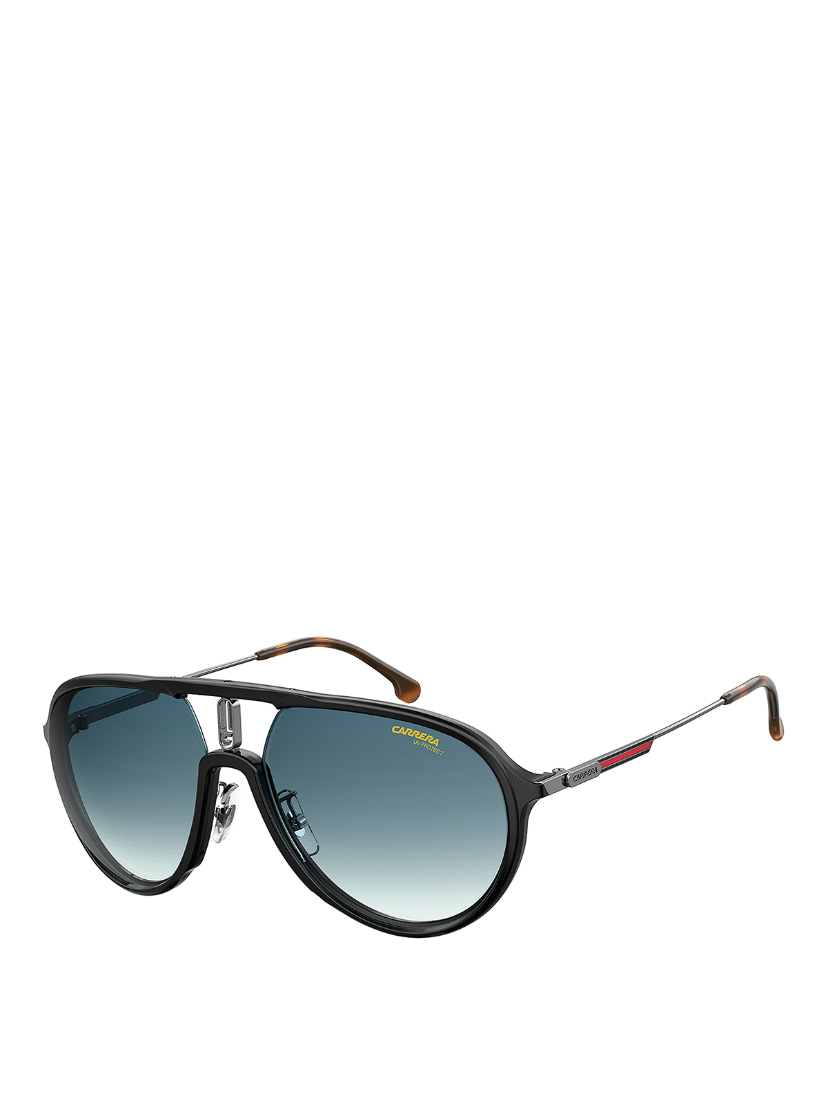 Sunglasses Carrera - Aviator full-frame sunglasses - CARRERA1026S28408