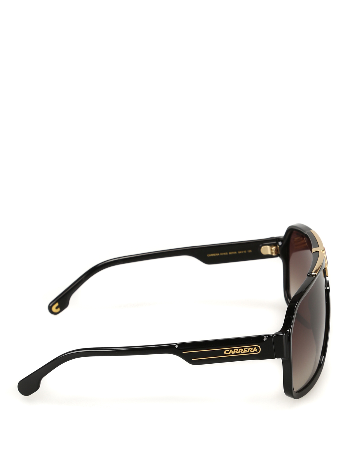 Sunglasses Carrera - Carrera flag aviator sunglasses - 1014S807HABLACK
