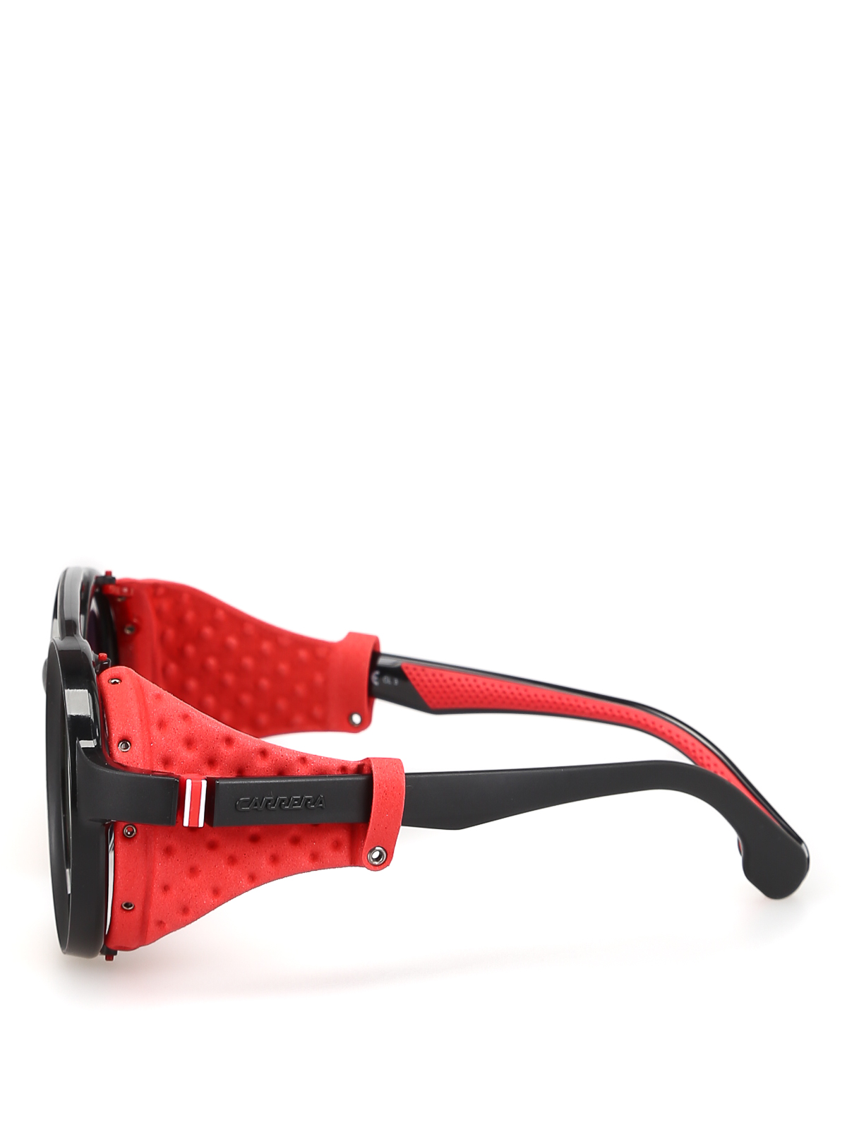 black and red carrera sunglasses