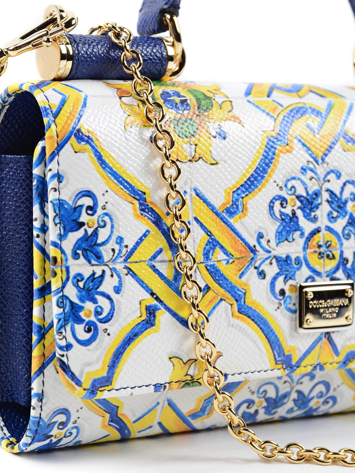Wallets & purses Dolce & Gabbana - Carretto Siciliano cross body 