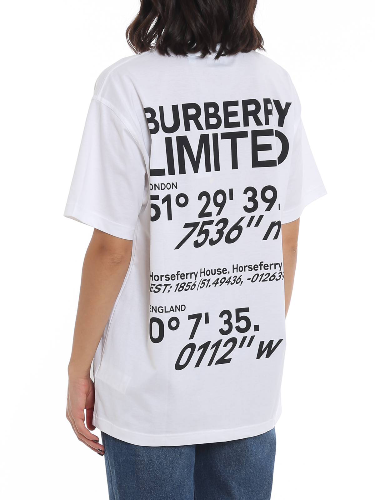 T-shirts Burberry - Carrick Coordinates T-shirt - 8037292 