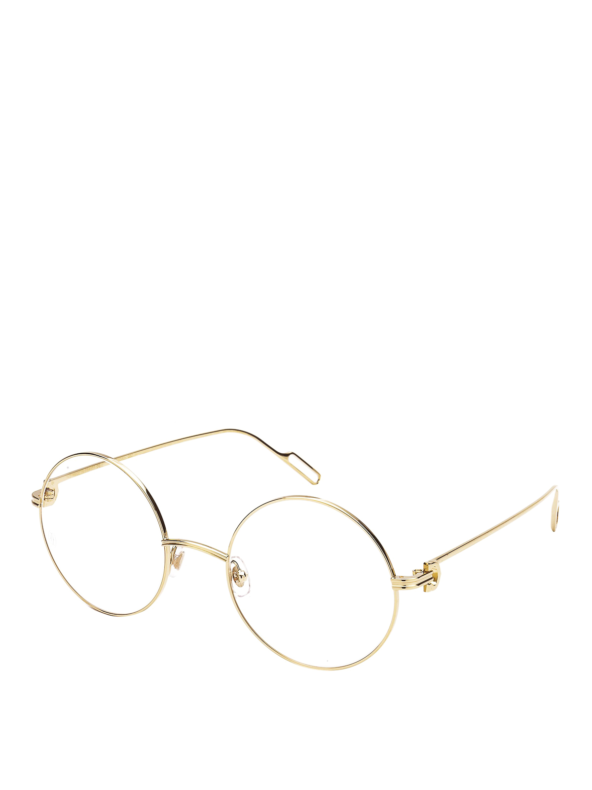 cartier gold eyeglasses
