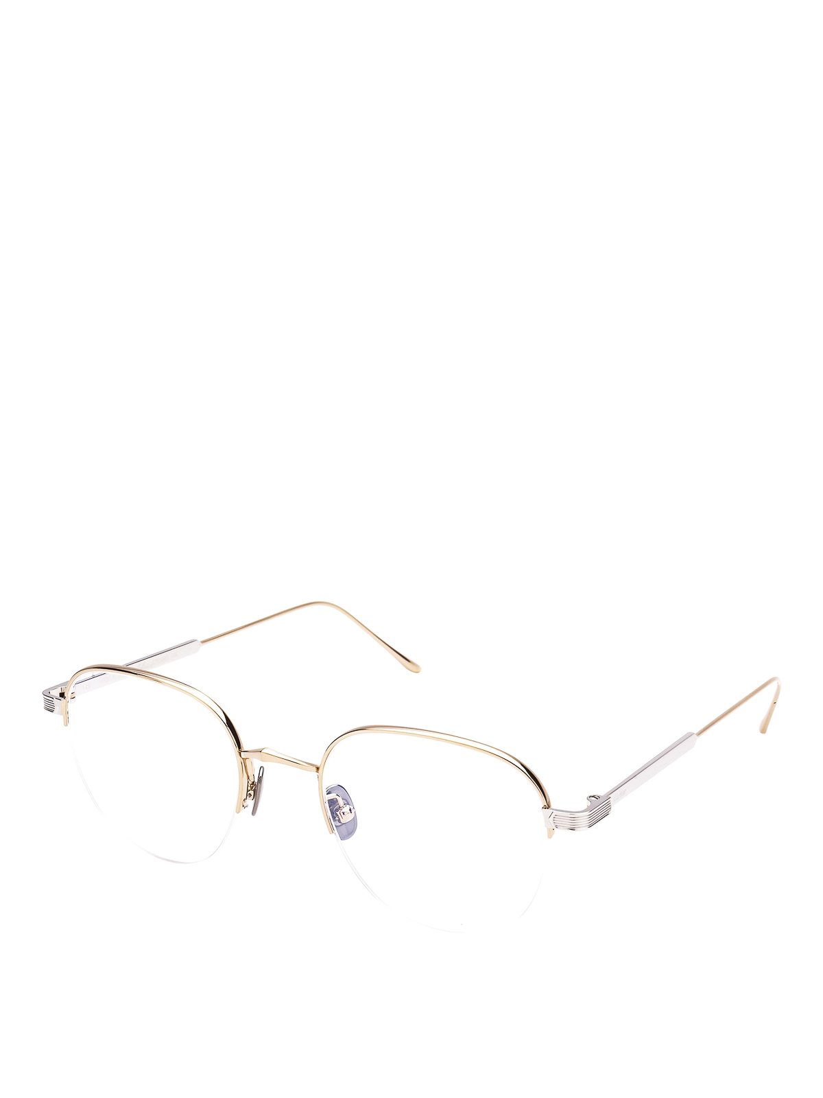 Cartier - Titanium half rim eyeglasses 