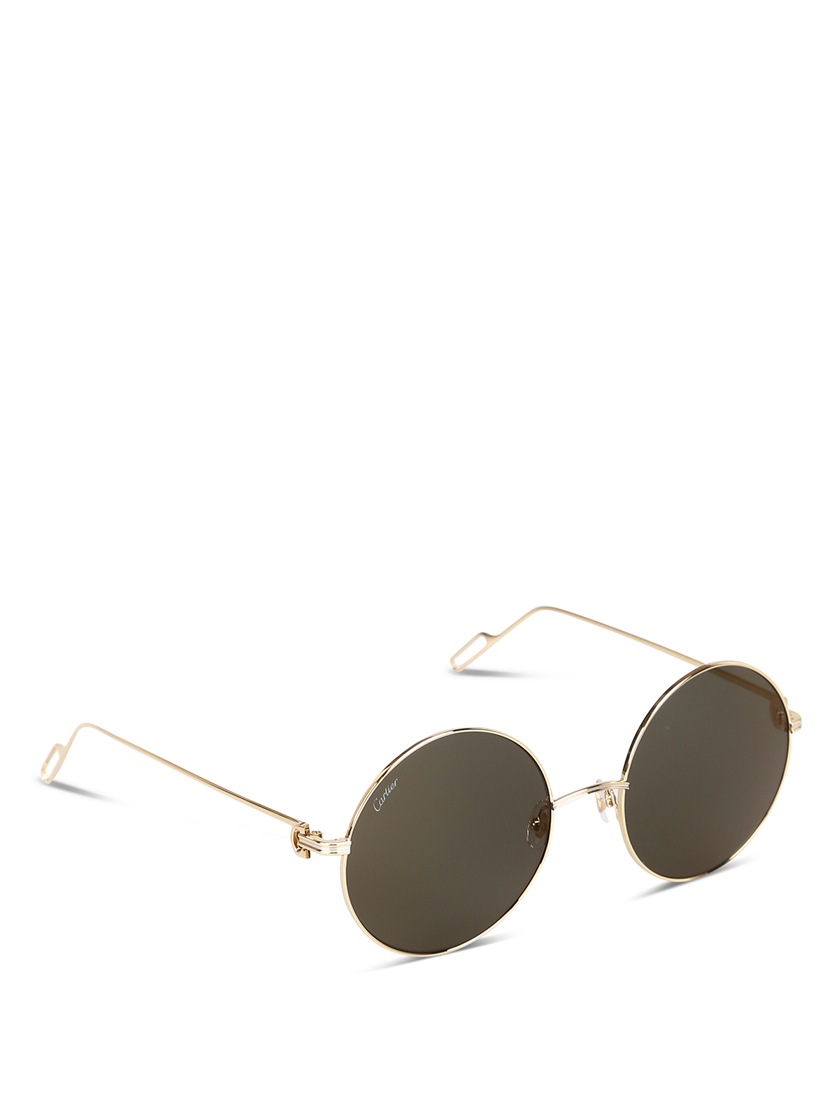 Sunglasses - Gold-tone round sunglasses - CT0156S001 iKRIX.com