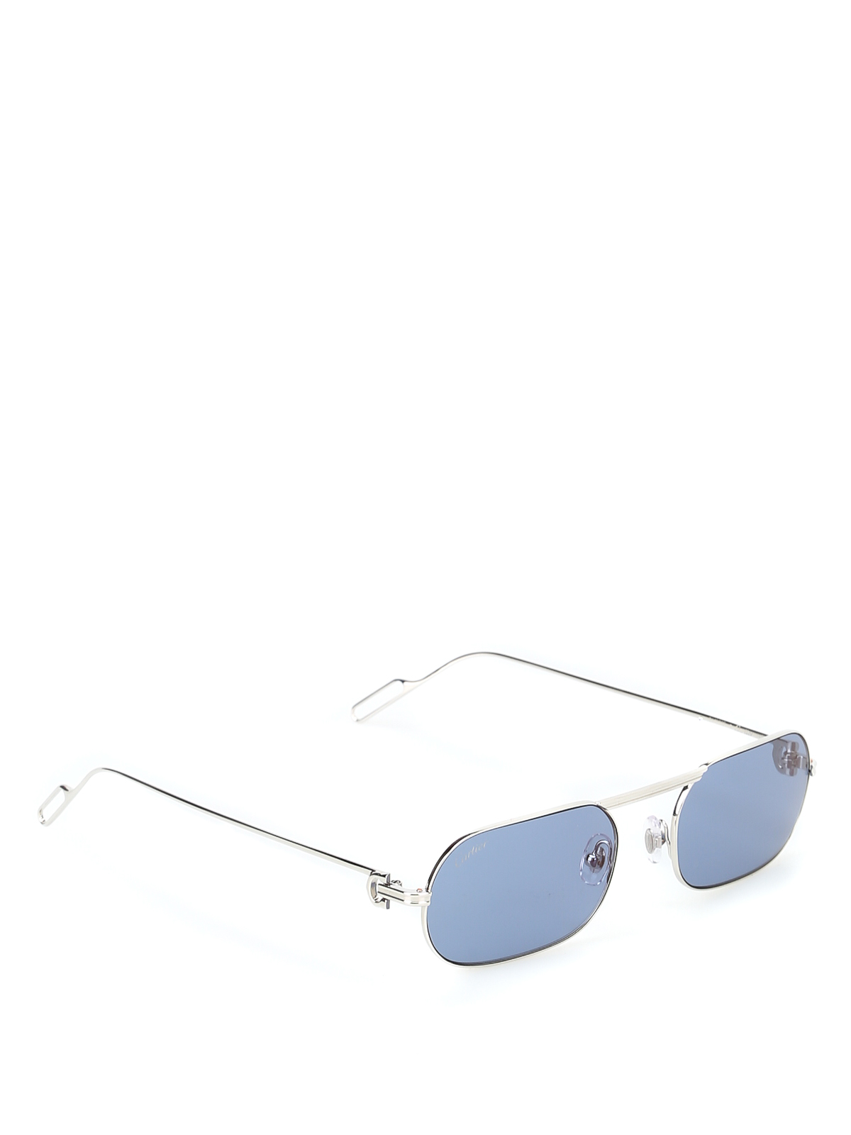 blue lens cartier glasses
