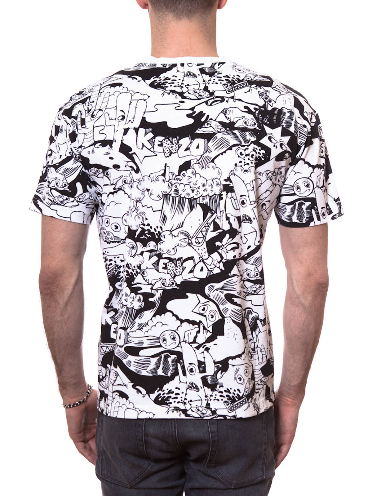 T-shirts Kenzo - Cartoon T-shirt - F655TS0434CM01 | Shop online at iKRIX