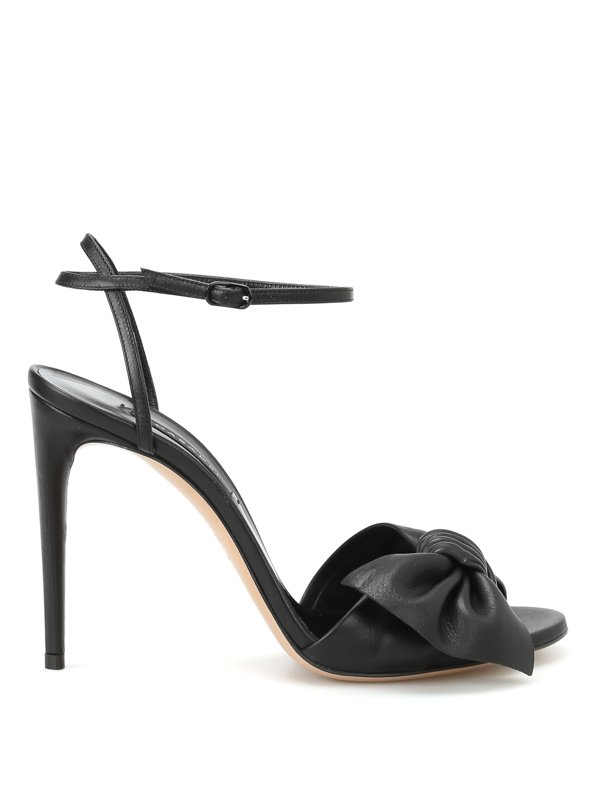 Sandals Casadei - Nappa bow heeled sandals - 1L579G100NE | iKRIX.com