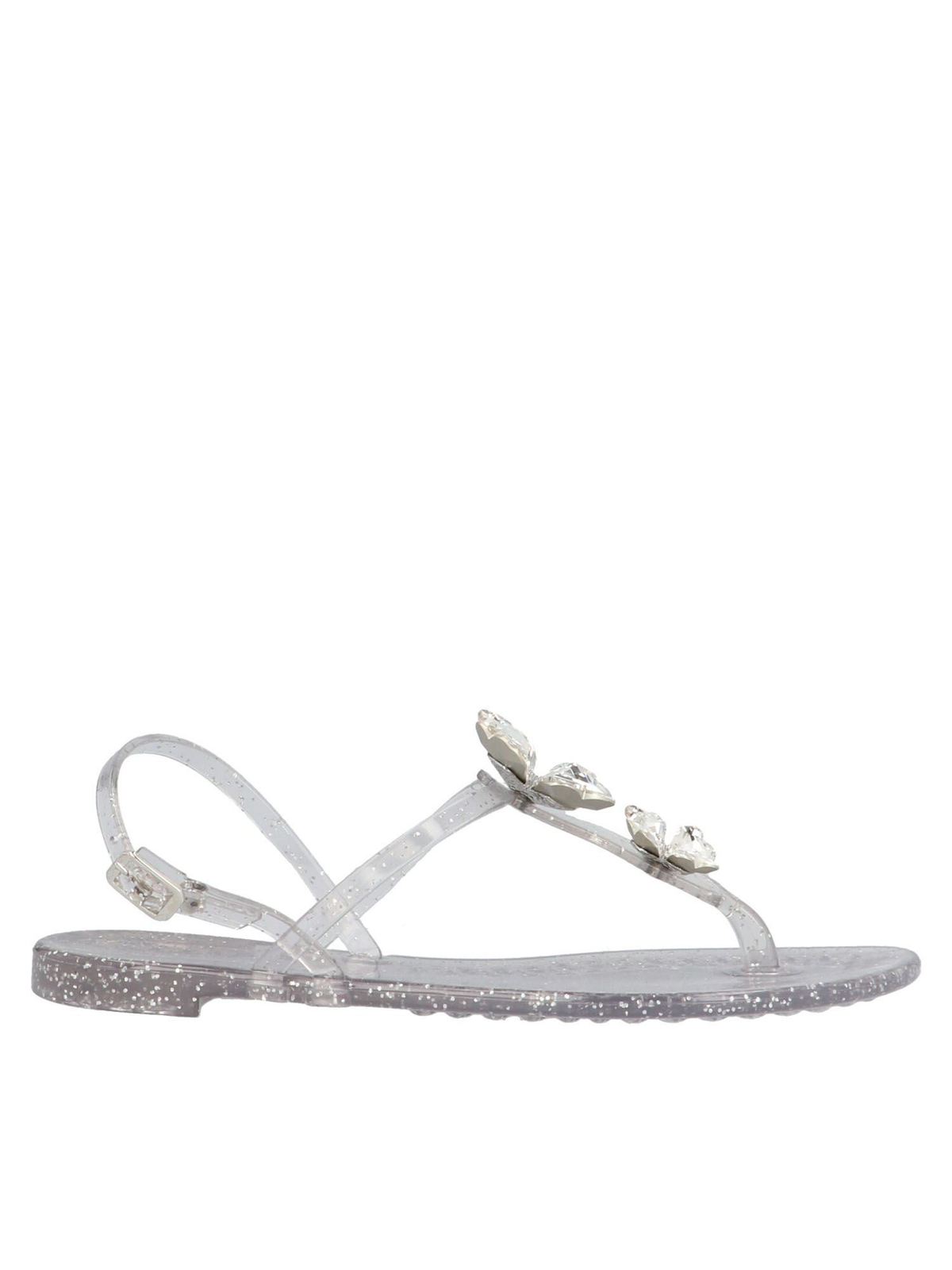 Sandals Casadei - Quadrifoglio sandals in white - 2Y235S0101BHGLTA514