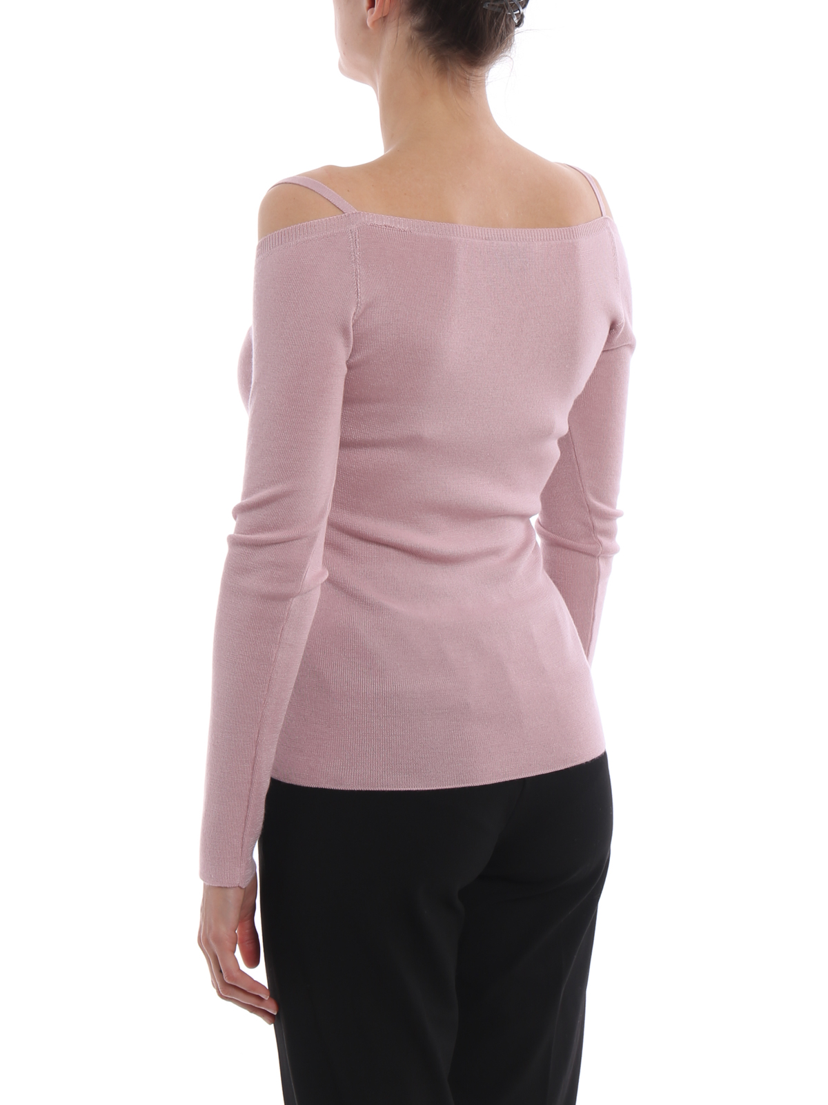 V necks Prada - Cashmere and silk V-neck sweater - P24E0C40JF0384