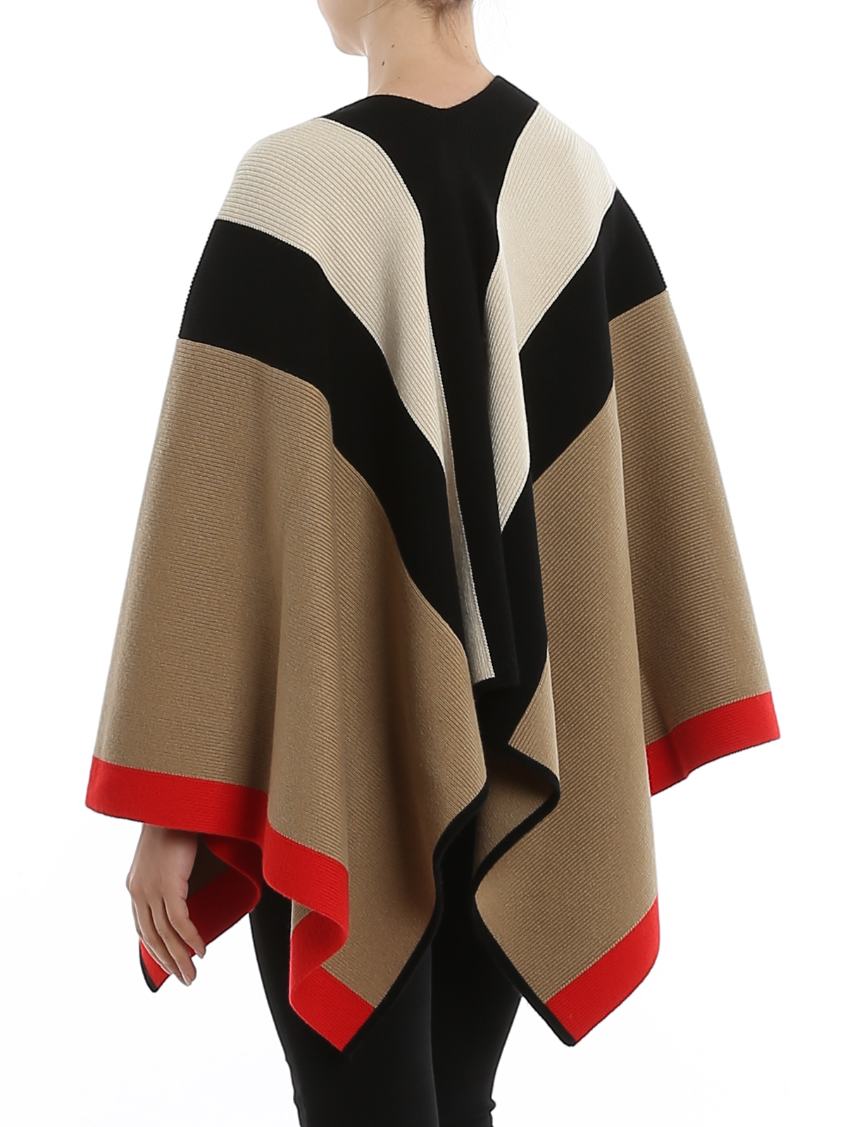 Capes & Ponchos Burberry - Cashmere and wool Vintage Check cape - 8011004