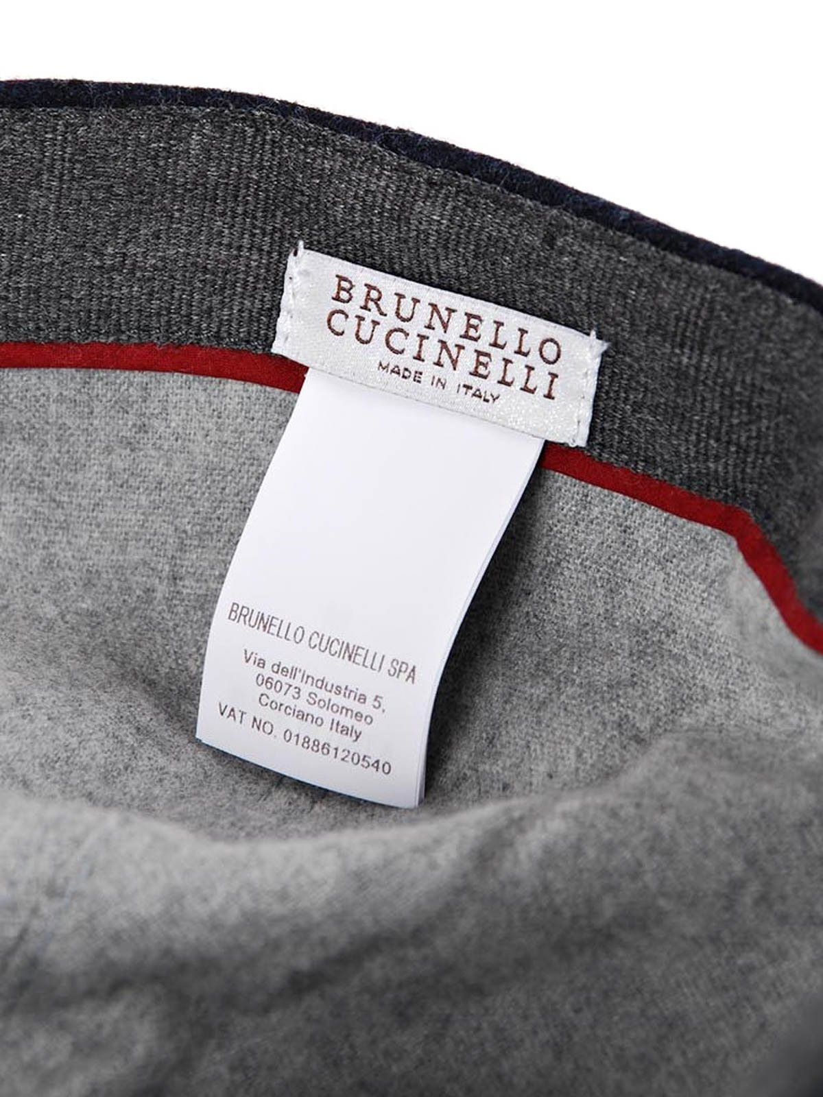 brunello cucinelli baseball cap