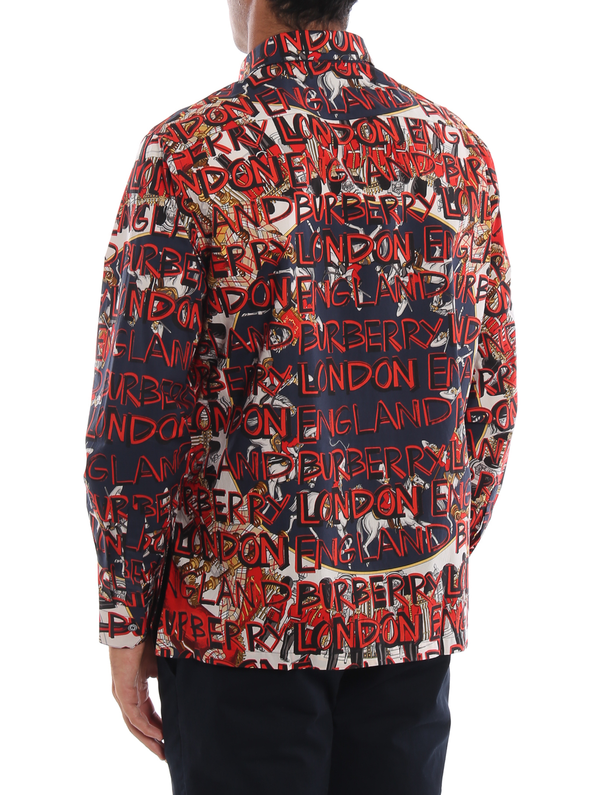 Shirts Burberry - Casson London icon and graffiti print shirt - 8001137